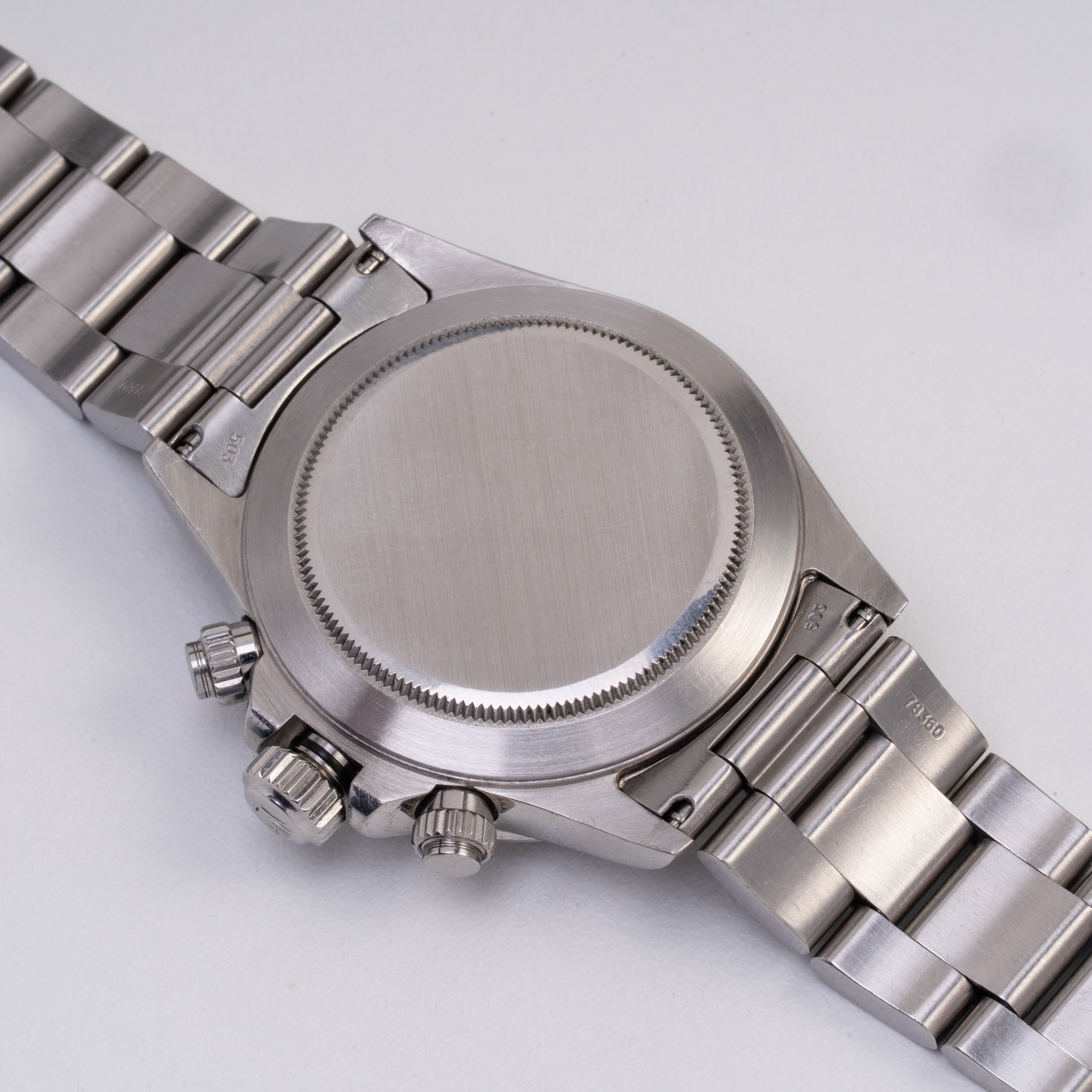 ROLEX - DAYTONA CRONOGRAFO A CARICA AUTOMATICA IN ACCIAIO CON QUADRANTE 'FLOATING' BIANCO E GHIER...