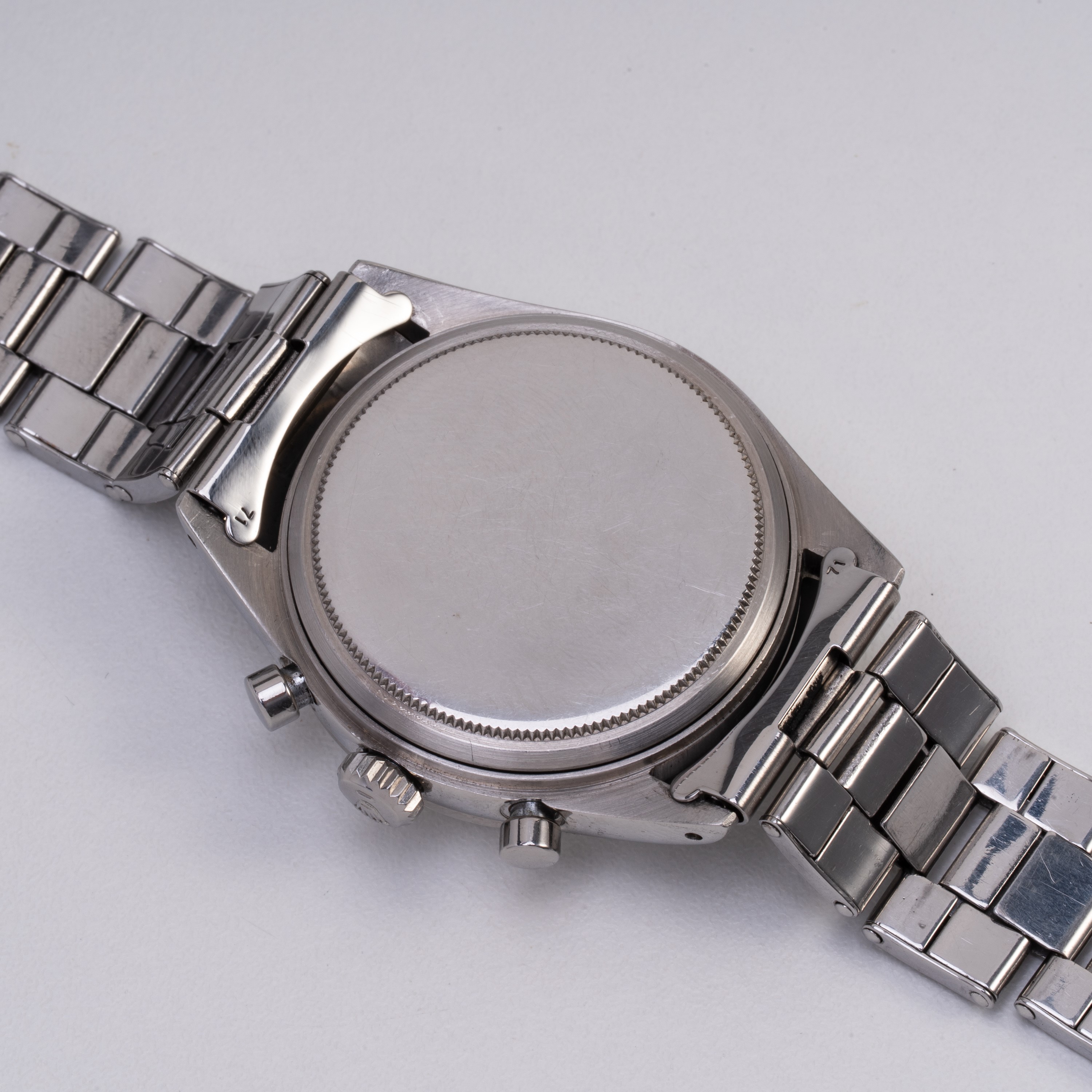 ROLEX - COSMOGRAPH PRE DAYTONA CRONOGRAFO A CARICA MANUALE IN ACCIAIO CON QUADRANTE GRIGIO E BRAC...