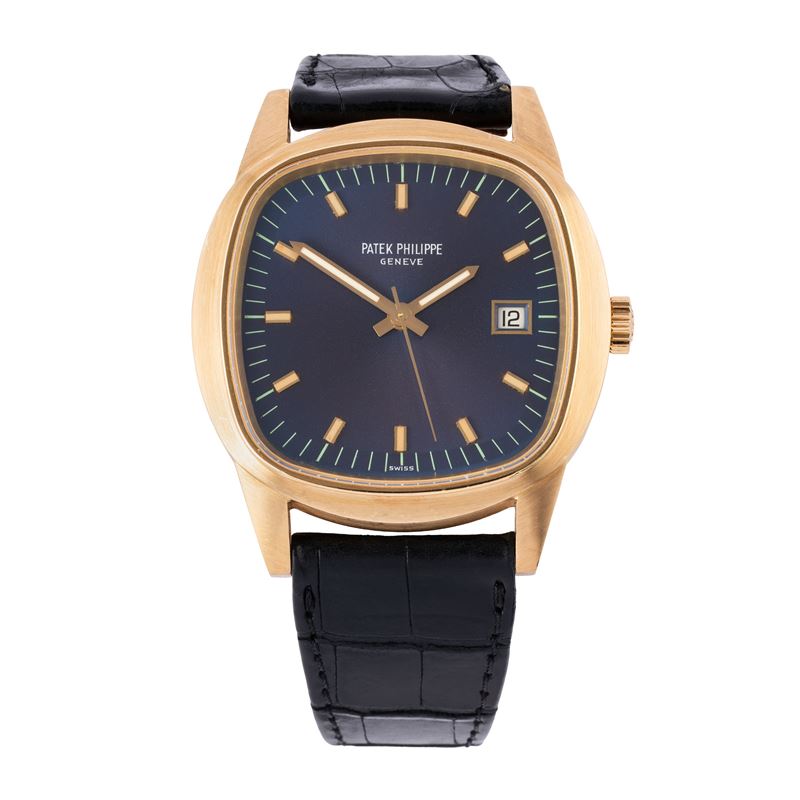 PATEK PHILIPPE - BETA 21 OROLOGIO SOLO TEMPO AL QUARZO IN ORO GIALLO 18KT CON QUADRANTE CON VIRAG...