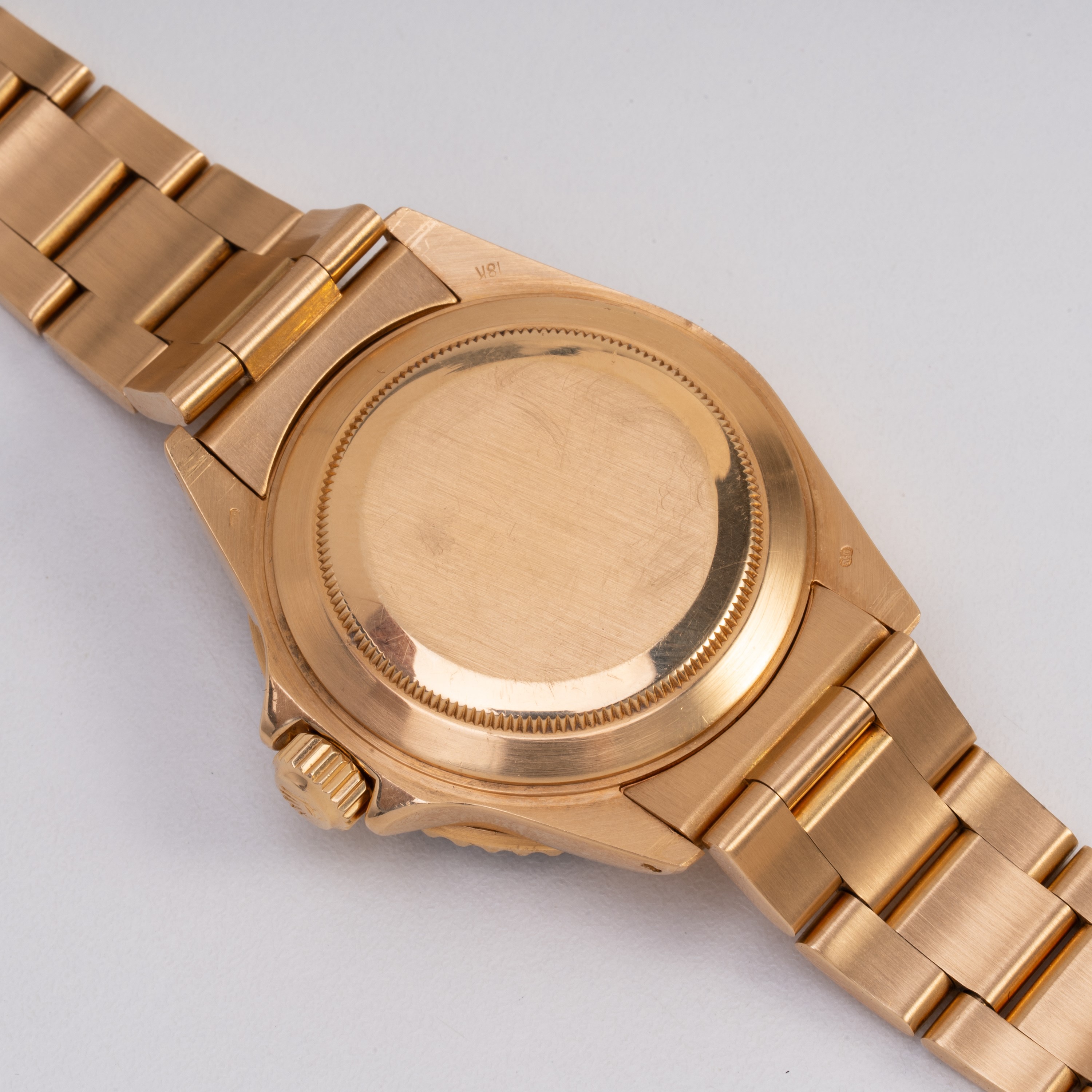 ROLEX - SUBMARINER OROLOGIO SOLO TEMPO A CARICA AUTOMATICA IN ORO GIALLO 18KT CON QUADRANTE CHAMP...