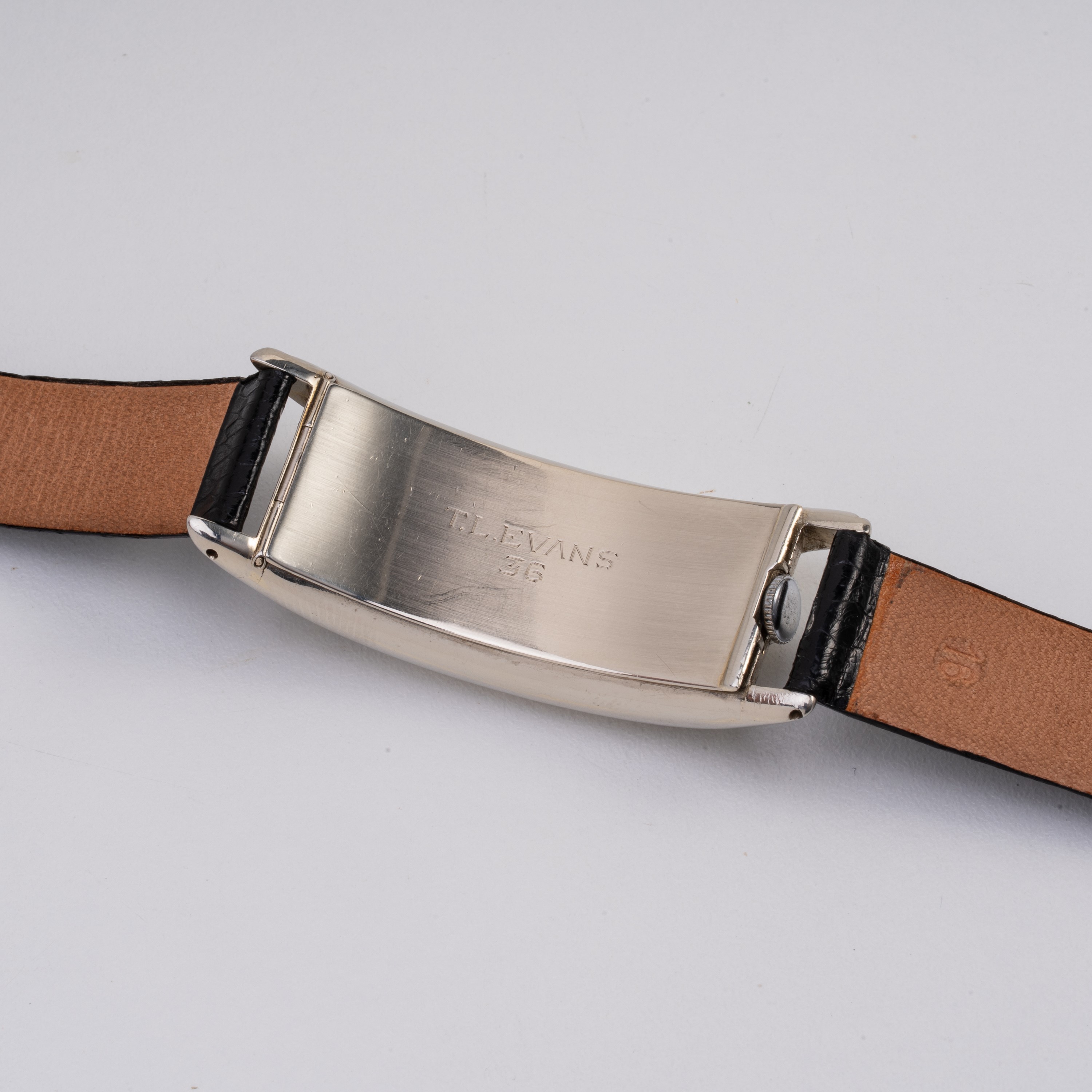 MOVADO - POLYPLAN OROLOGIO SOLO TEMPO A CARICA MANUALE IN ORO BIANCO 18KT CON CASSA 'CURVEX', QUA...