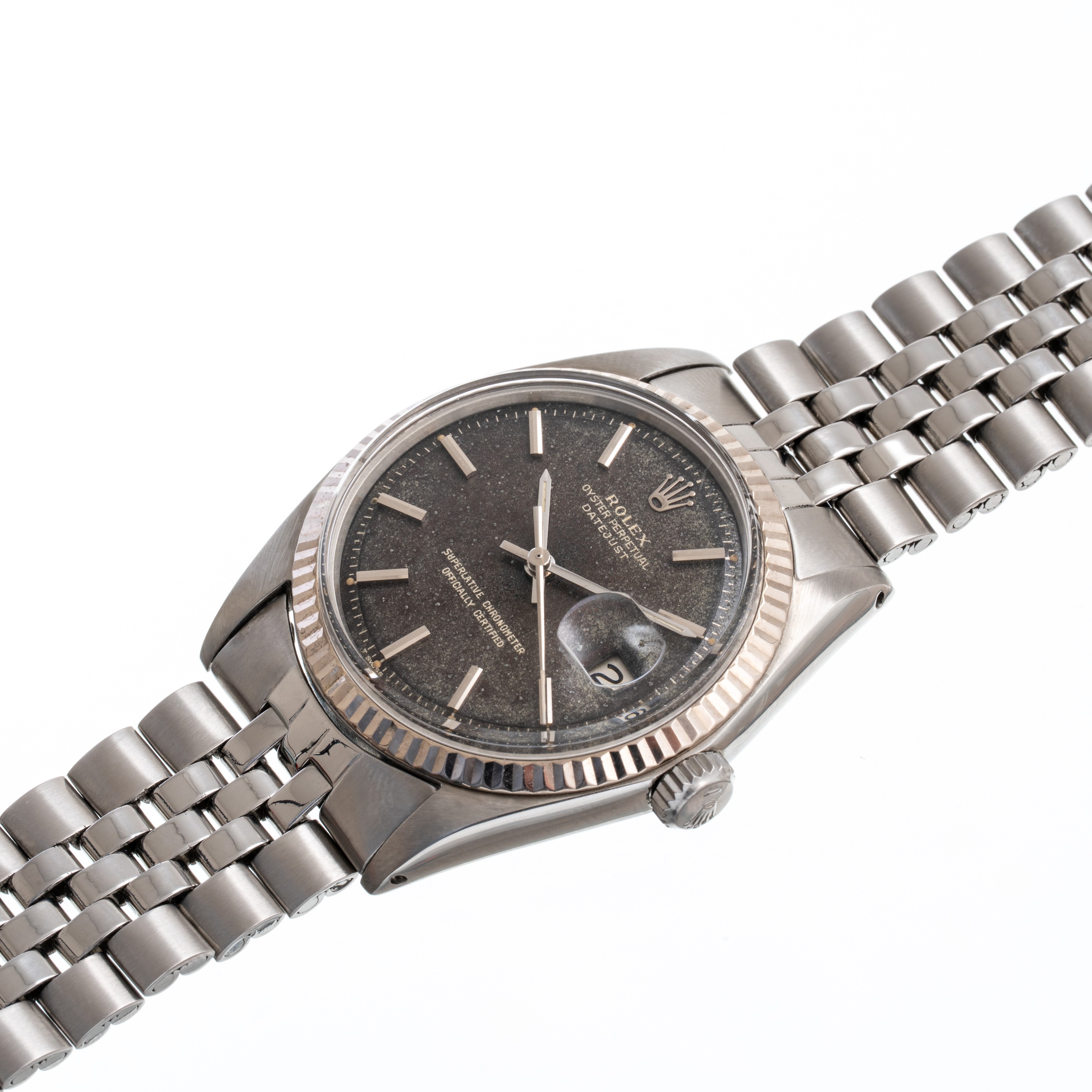 ROLEX - DATEJUST OROLOGIO SOLO TEMPO IN ACCIAIO A CARICA AUTOMATICA CON DATARIO AD ORE TRE, QUADR...