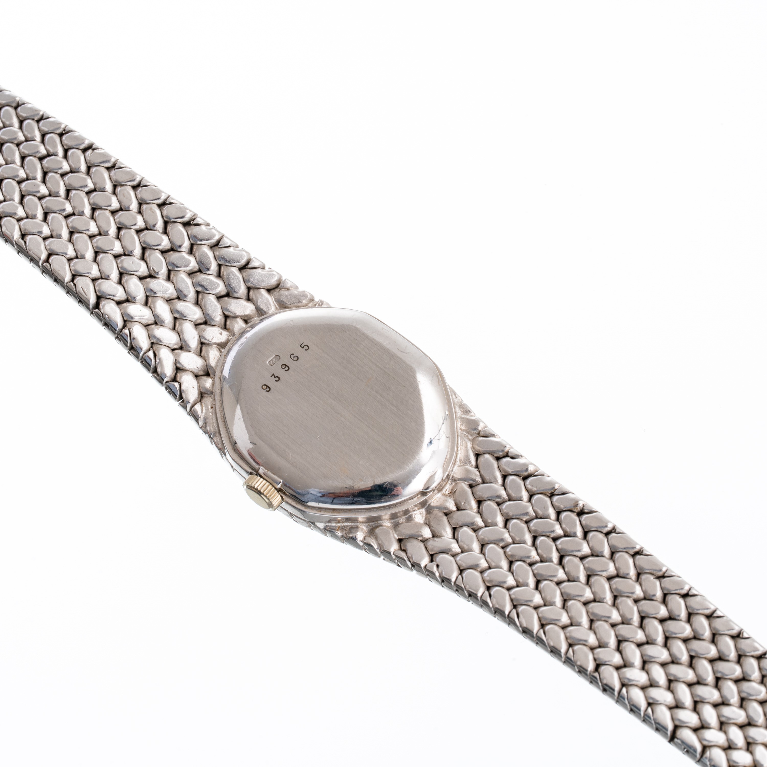 AUDEMARS PIGUET - MINI COBRA OROLOGIO SOLO TEMPO A CARICA MANUALE IN ORO BIANCO 18KT CON BRACCIAL...