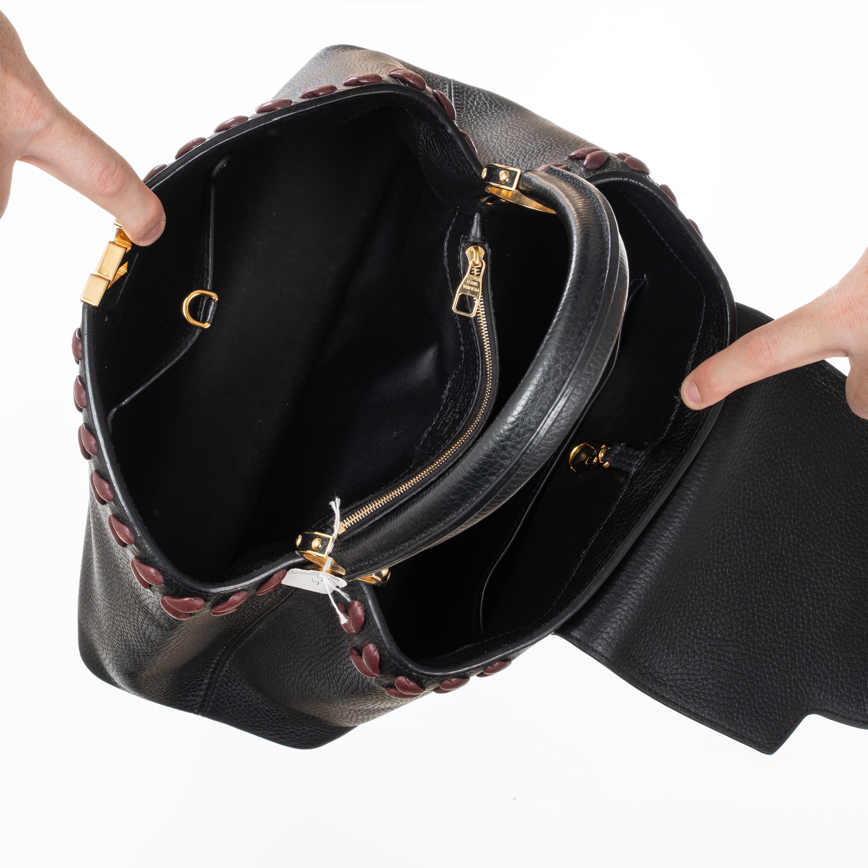 LOUIS VUITTON CAPUCINES GM LIMITED EDITION NERA 2017