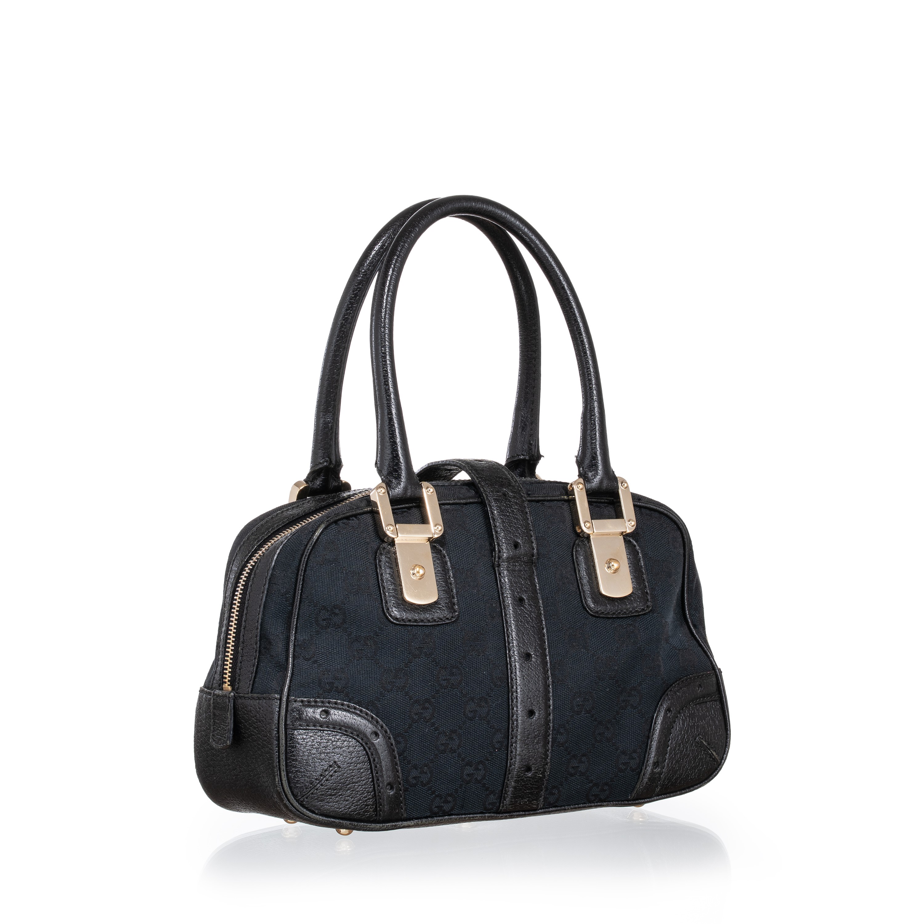 GUCCI BAULETTO LOGATO NERO