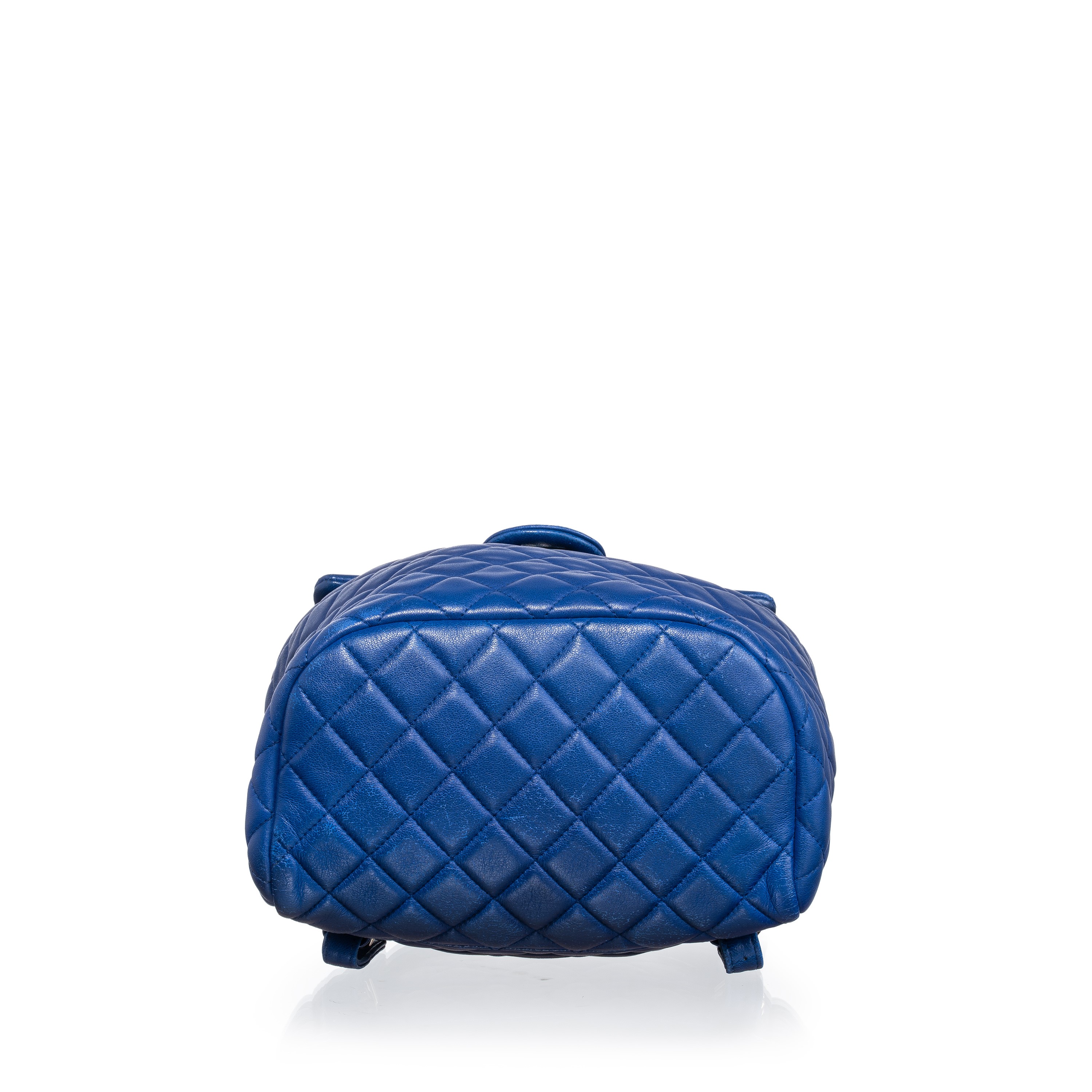CHANEL ZAINO URBAN SPIRIT IN PELLE D’AGNELLO TRAPUNTATA COLOR BLU PHW - 2016/2017