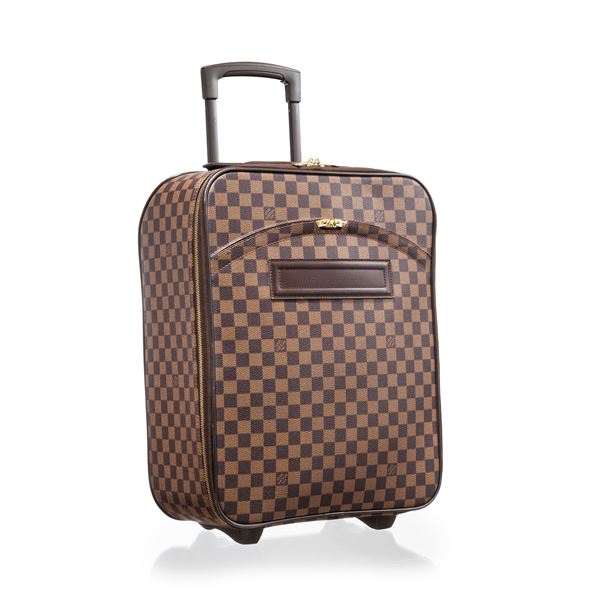 LOUIS VUITTON - LOUIS VUITTON TROLLEY PEGASE 45 DAMIER EBENE