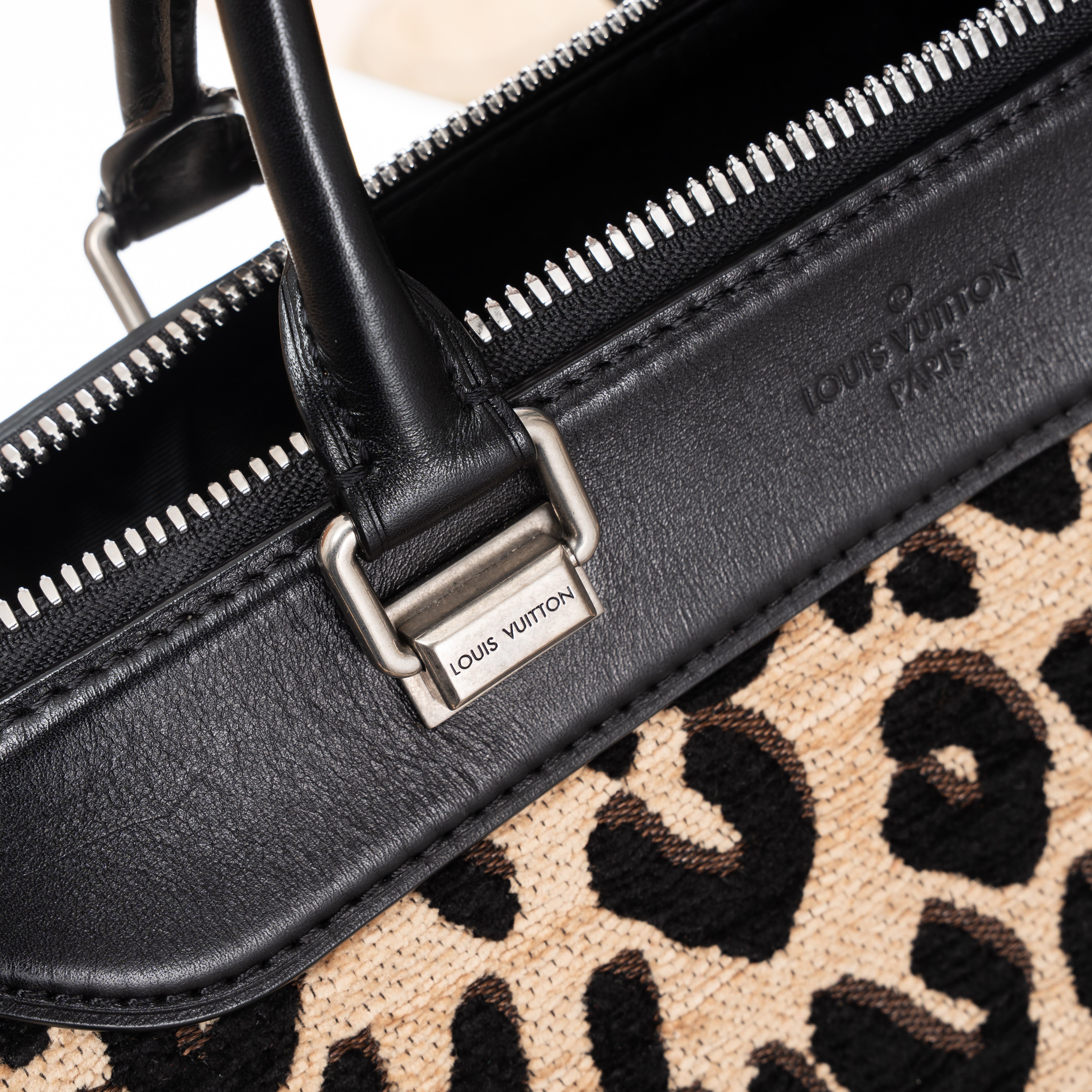 LOUIS VUITTON SPEEDY LIMITED EDITION LEOPARD BY STEPHEN SPROUSE