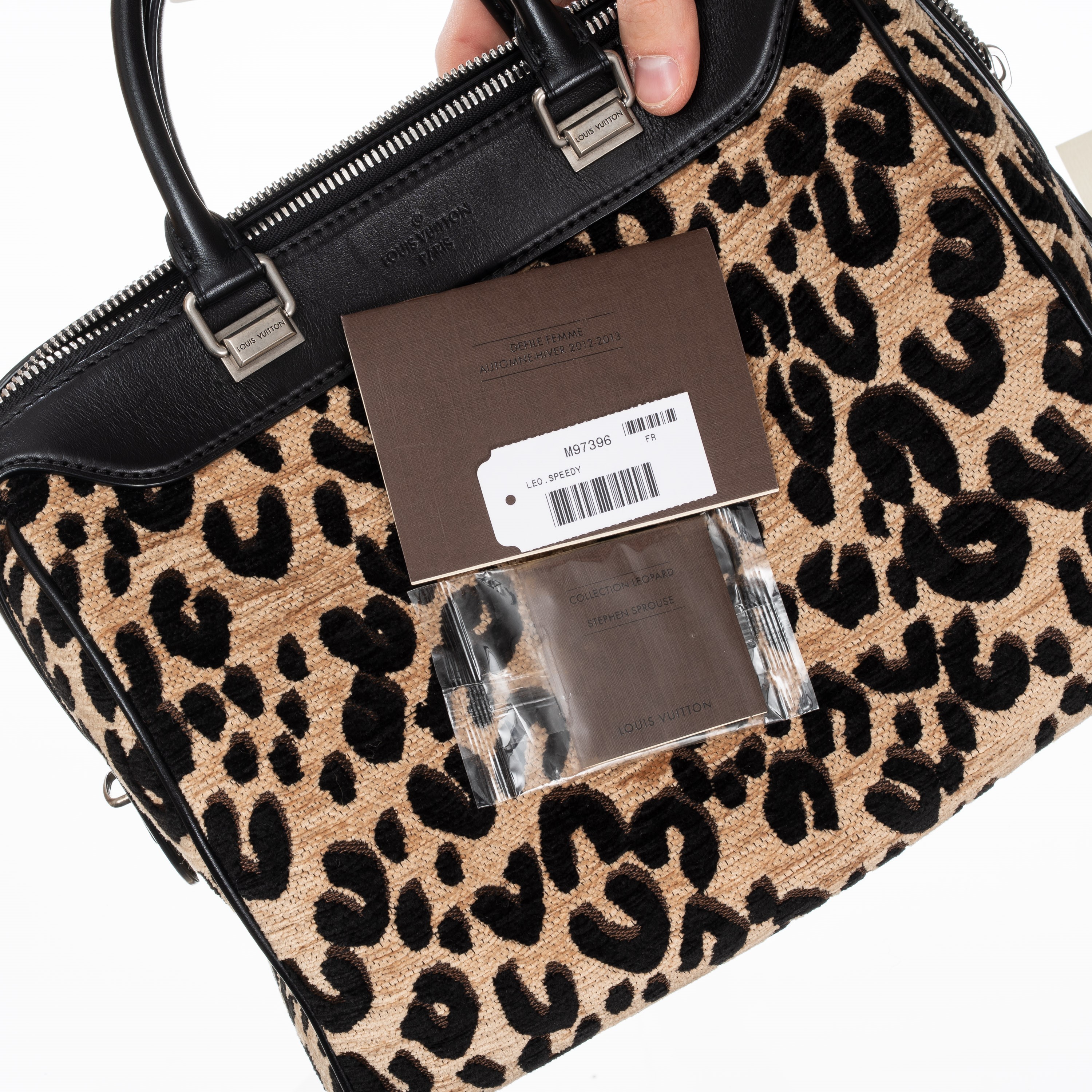 LOUIS VUITTON SPEEDY LIMITED EDITION LEOPARD BY STEPHEN SPROUSE