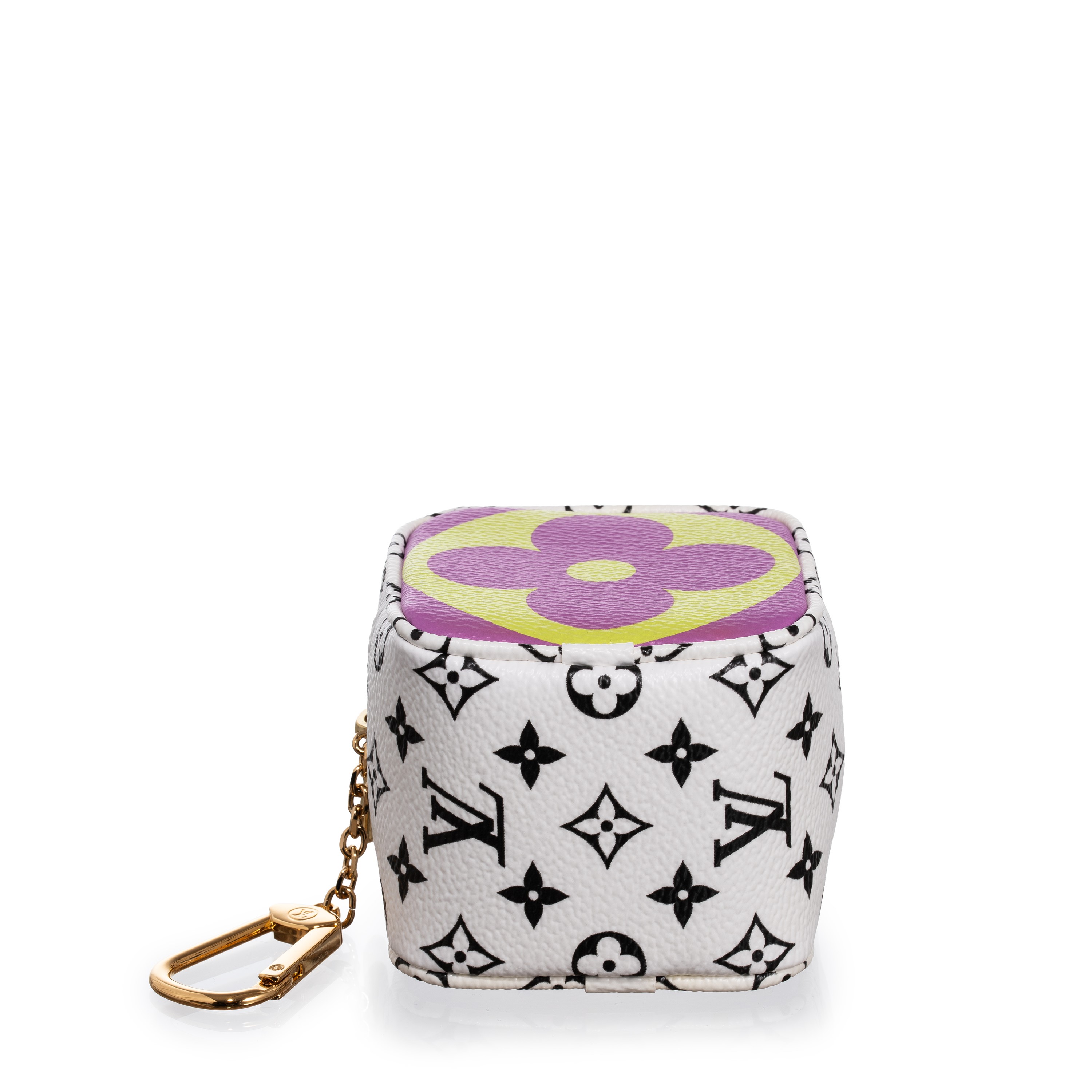 LOUIS VUITTON PORTAMONETE CUBE IN TELA MONOGRAM GIANT - 2019