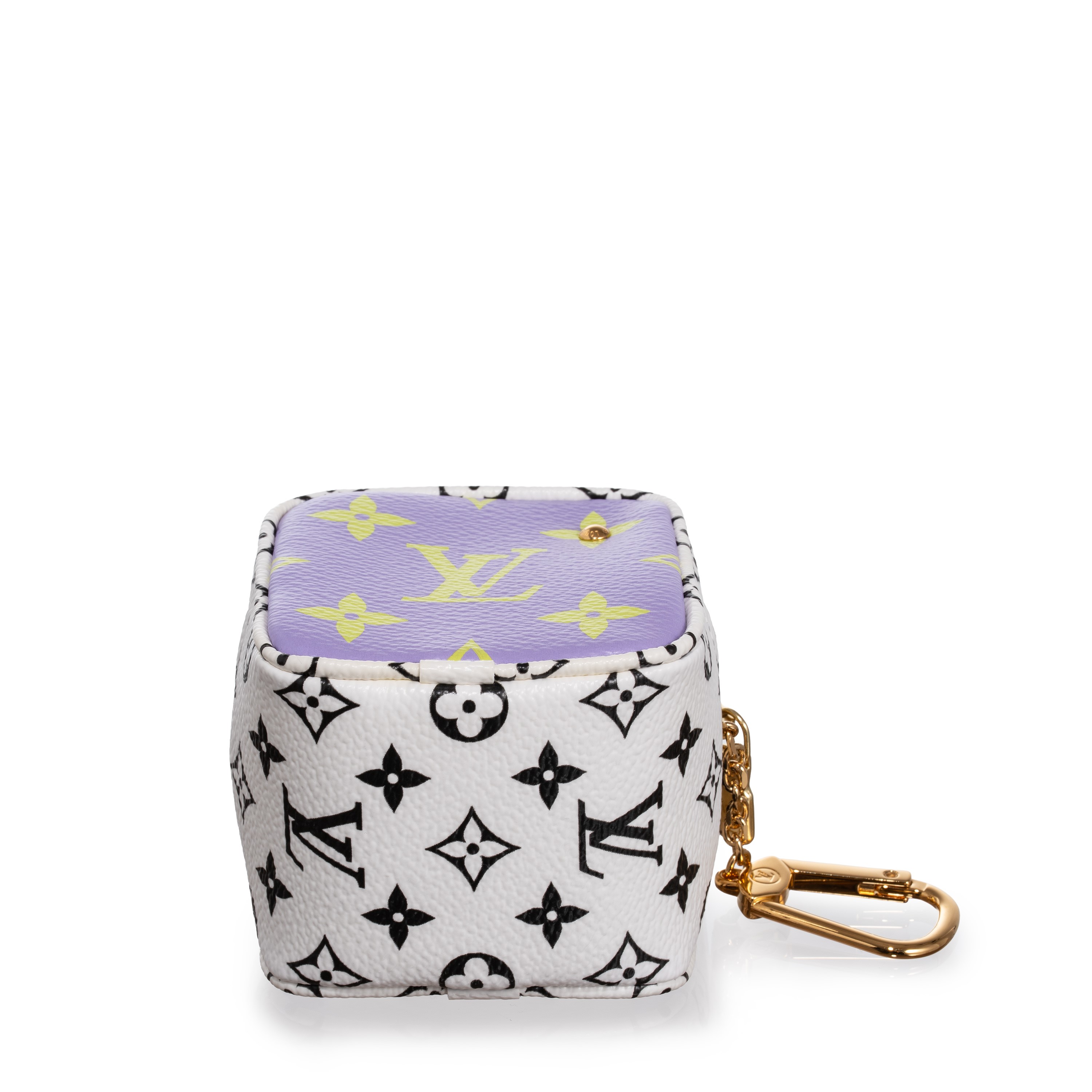 LOUIS VUITTON PORTAMONETE CUBE IN TELA MONOGRAM GIANT - 2019