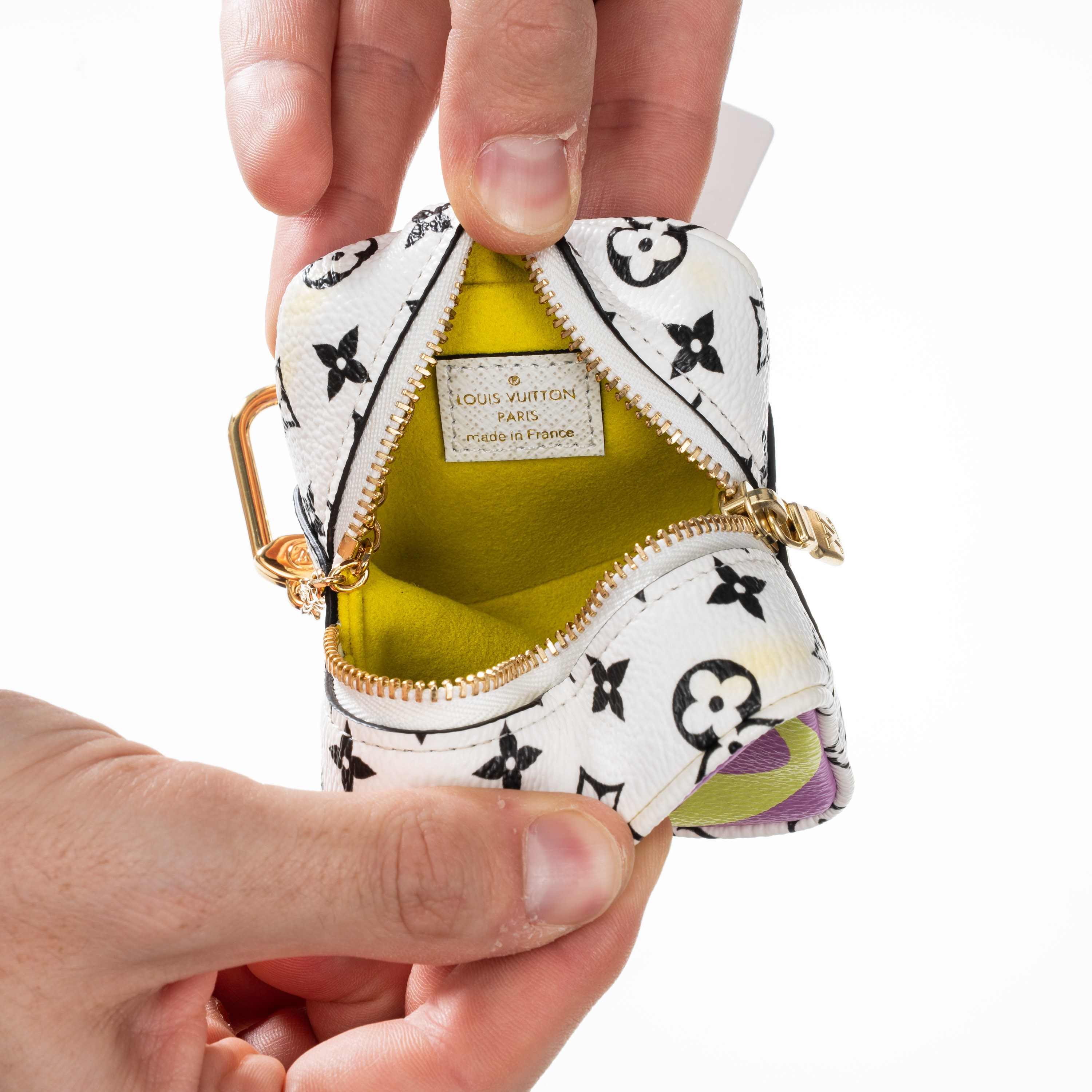 LOUIS VUITTON PORTAMONETE CUBE IN TELA MONOGRAM GIANT - 2019