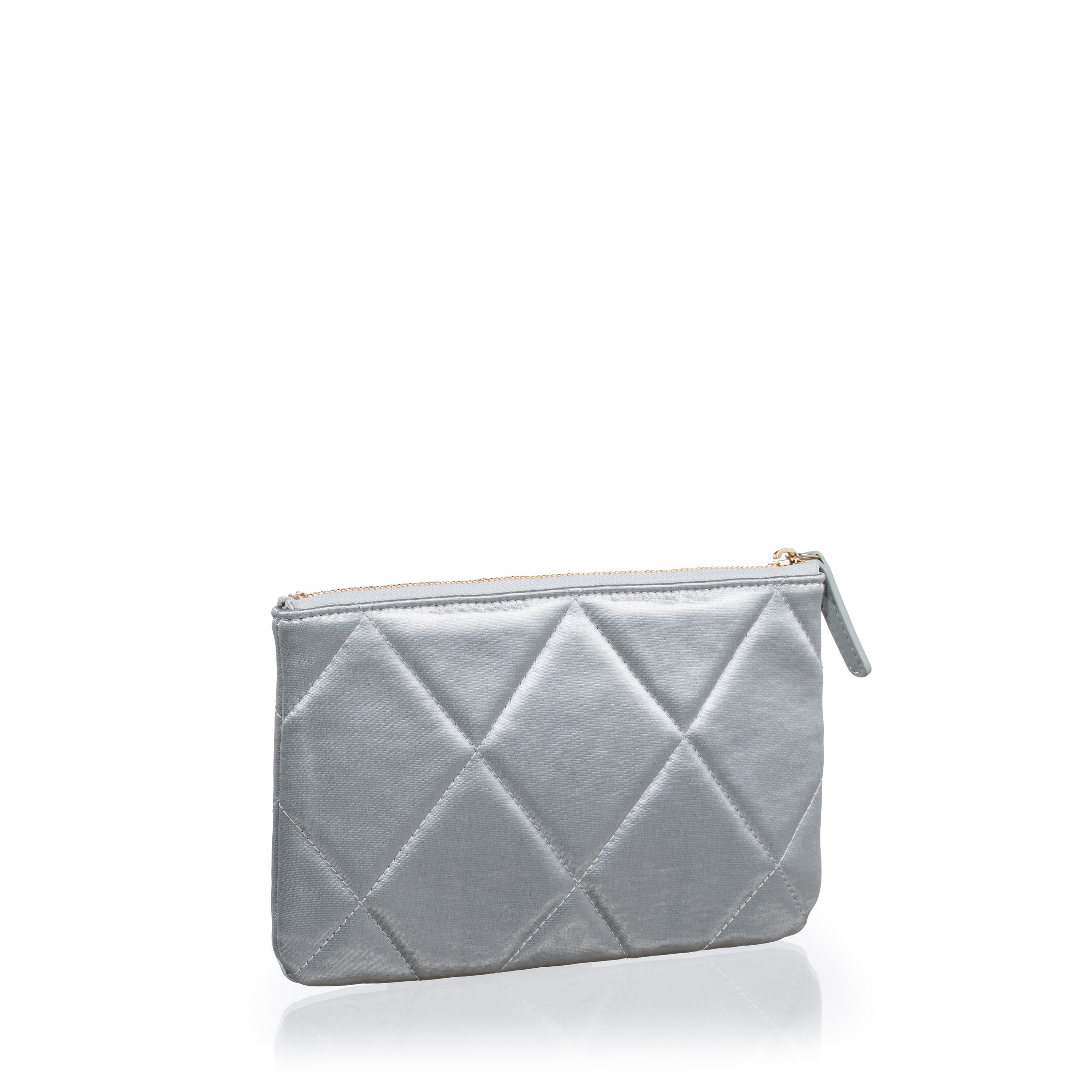 CHANEL POCHETTE 19 RASO VERDE ACQUA