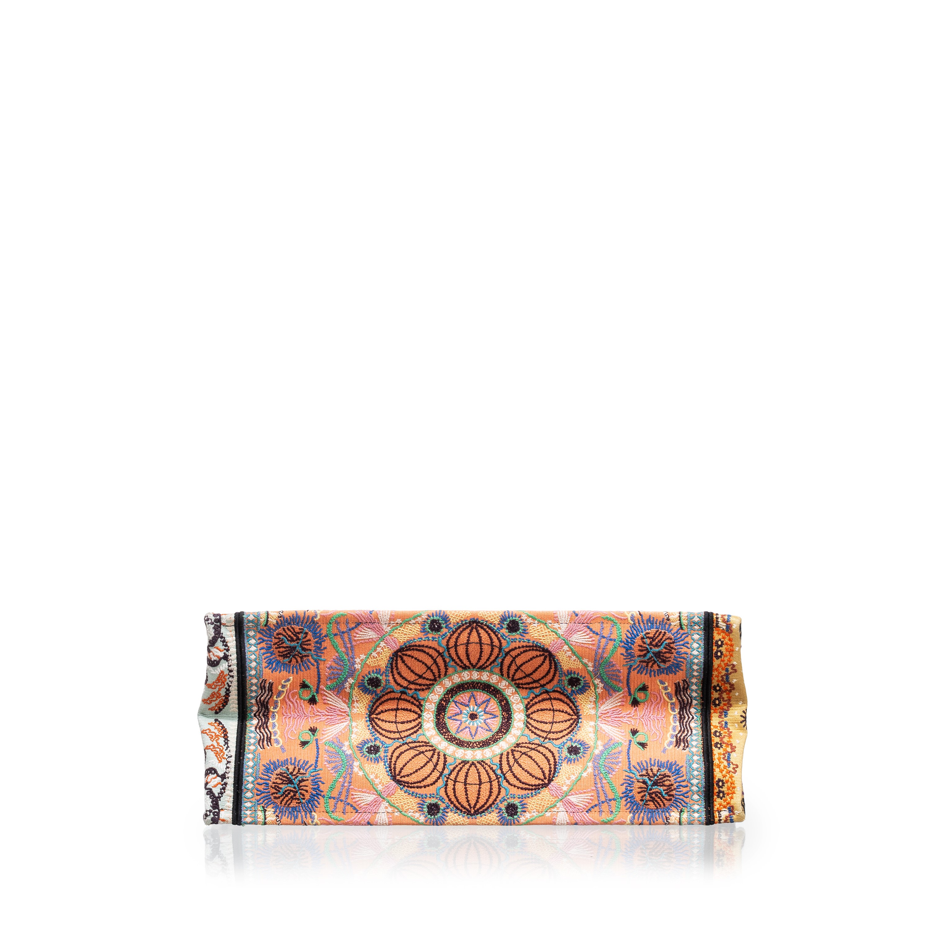 DIOR BOOK TOTE LARGE FANTASIA TESSUTO RICAMATO - 2020