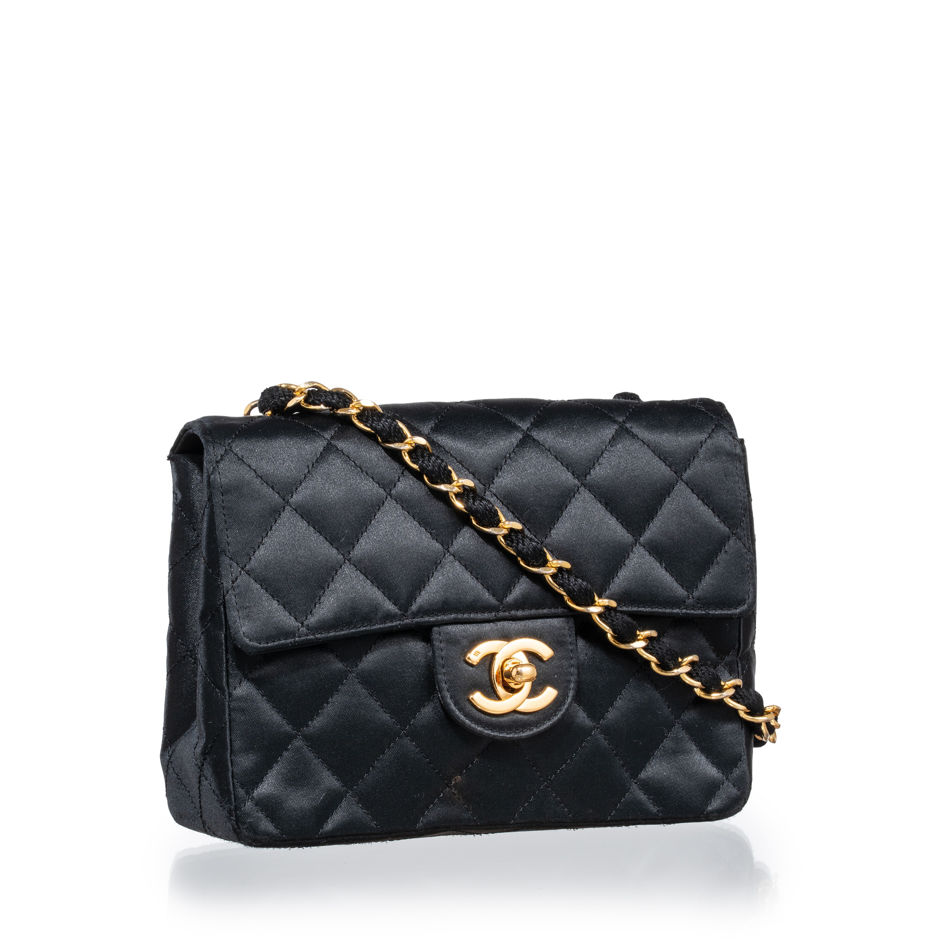 CHANEL VINTAGE MINI SQUARE IN RASO