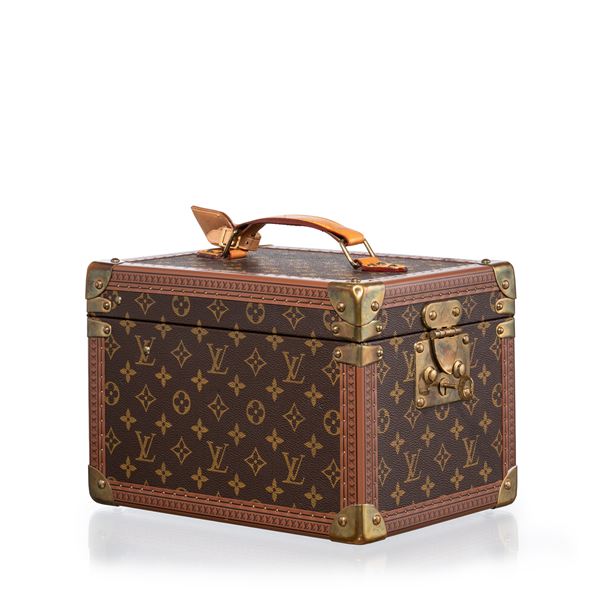 LOUIS VUITTON - LOUIS VUITTON  BOITE A FLACONS IN TELA MONOGRAM
