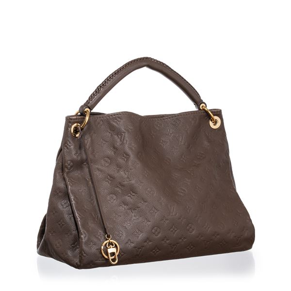 LOUIS VUITTON - LOUIS VUITTON  ARTSY IN PELLE MONOGRAM EMPREINTE MARRONE -
