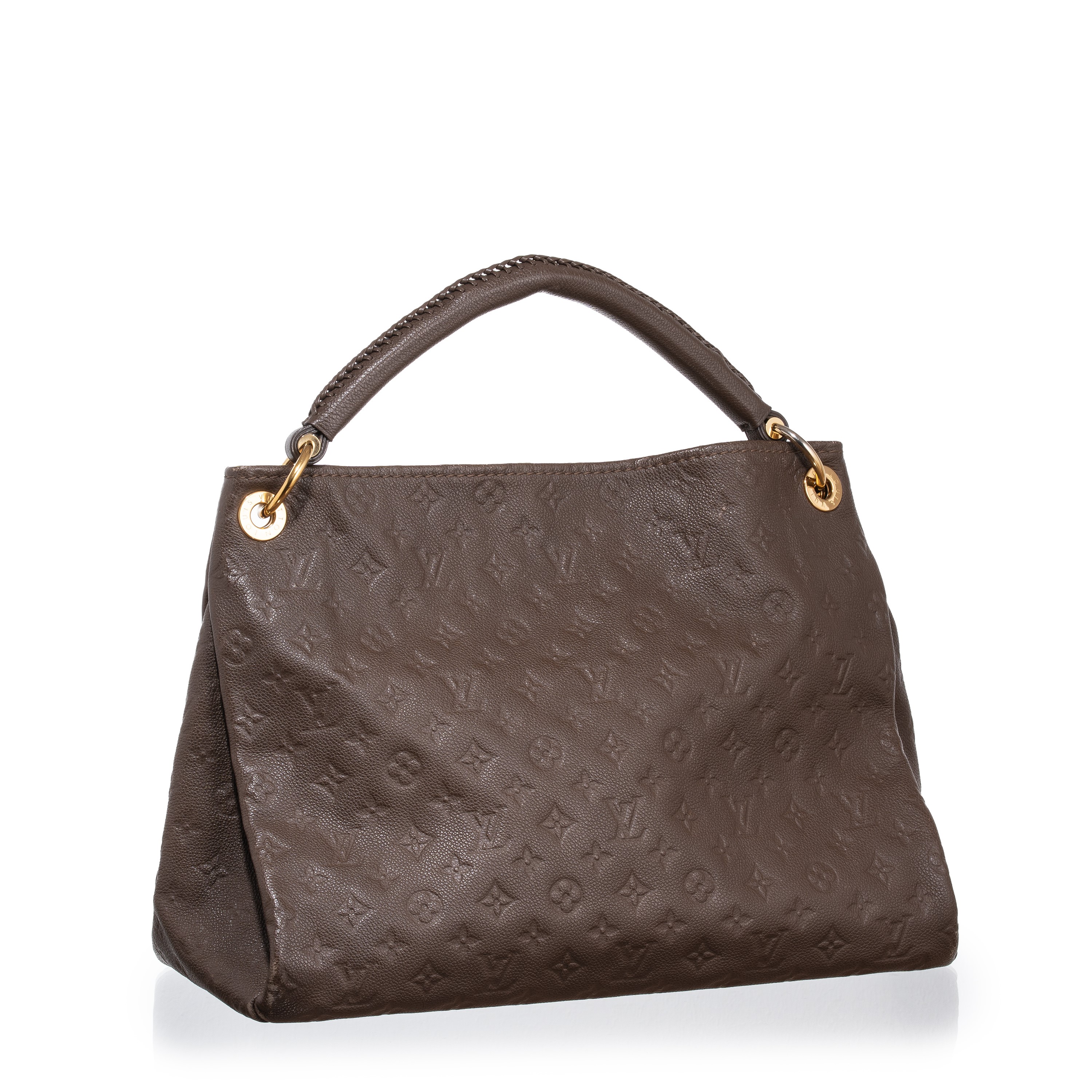 LOUIS VUITTON ARTSY IN PELLE MONOGRAM EMPREINTE MARRONE -