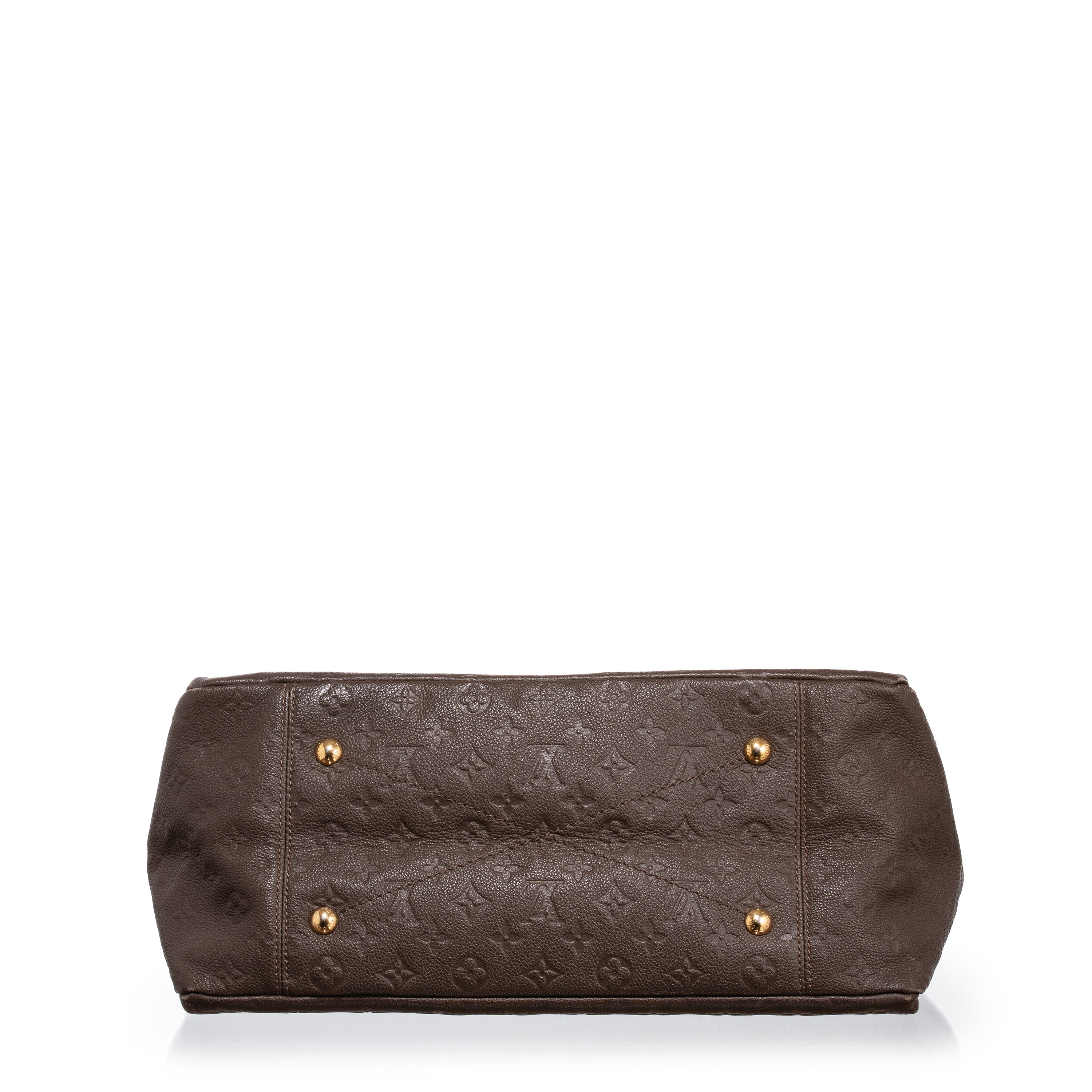 LOUIS VUITTON ARTSY IN PELLE MONOGRAM EMPREINTE MARRONE -