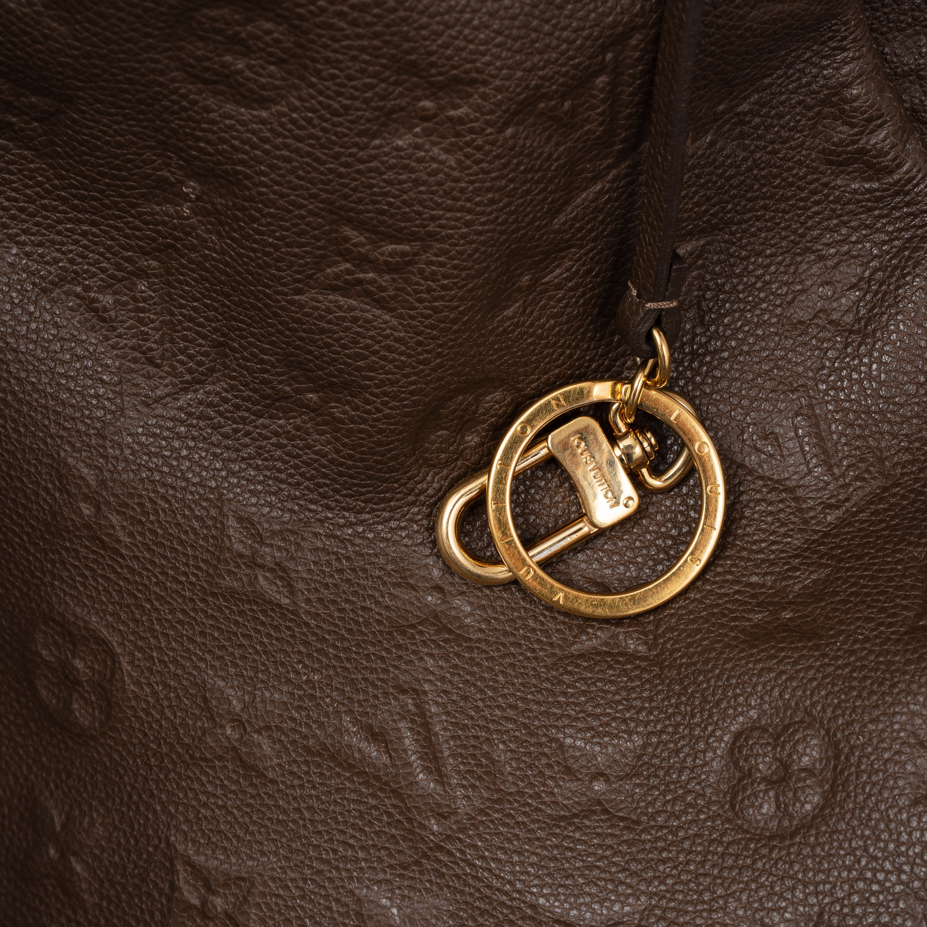 LOUIS VUITTON ARTSY IN PELLE MONOGRAM EMPREINTE MARRONE -