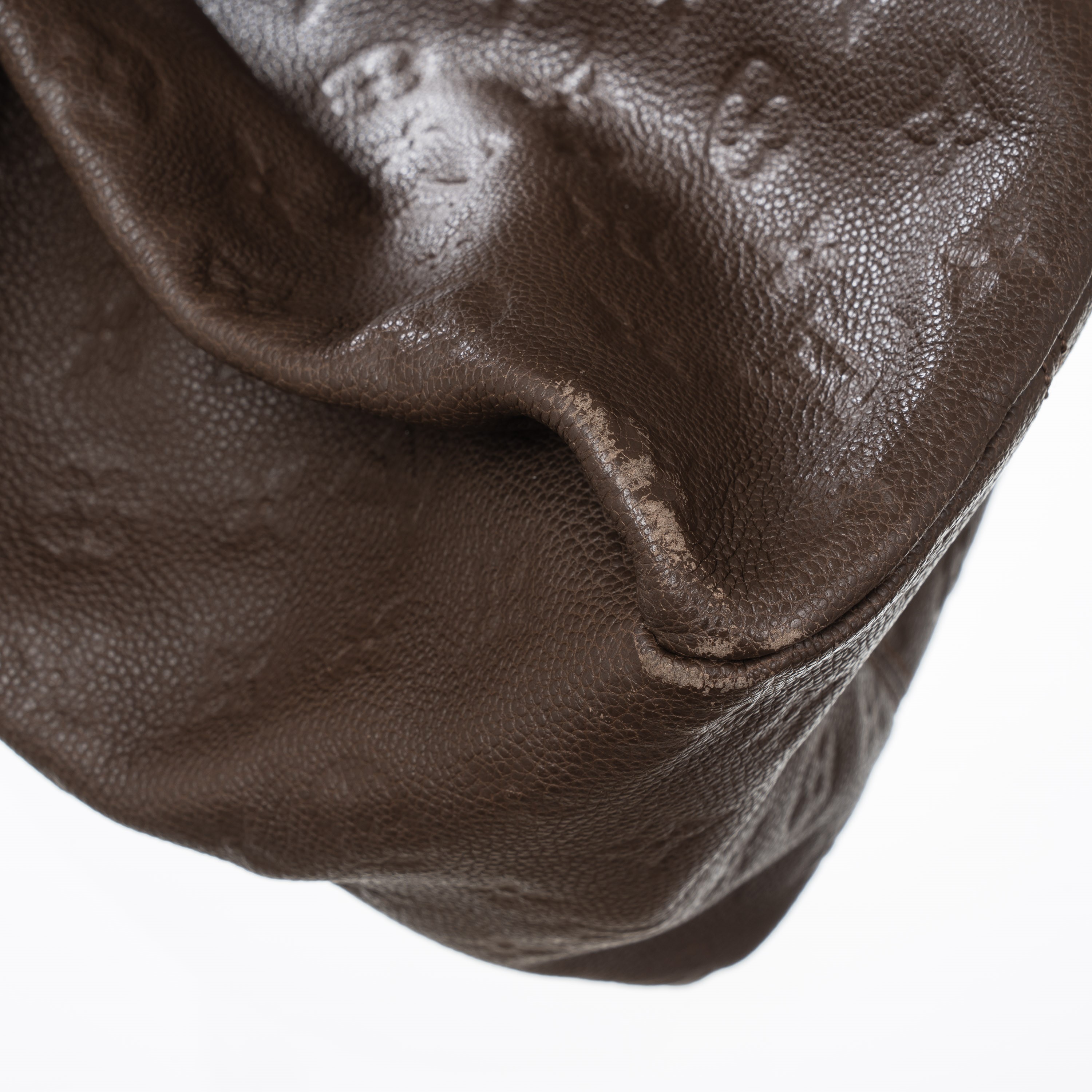 LOUIS VUITTON ARTSY IN PELLE MONOGRAM EMPREINTE MARRONE -