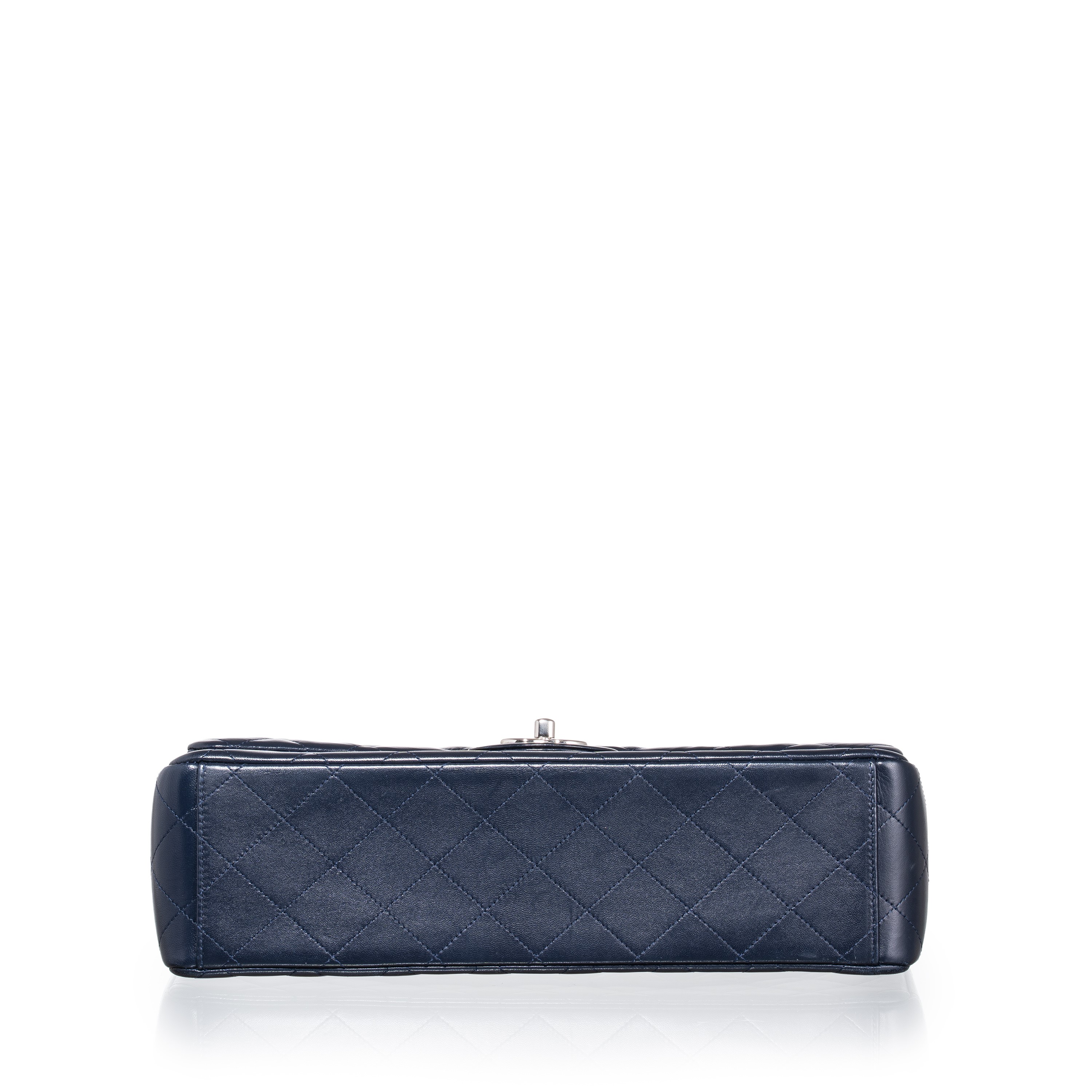 CHANEL MAXI JUMBO IN PELLE D’AGNELLO BLU PHW - 2011