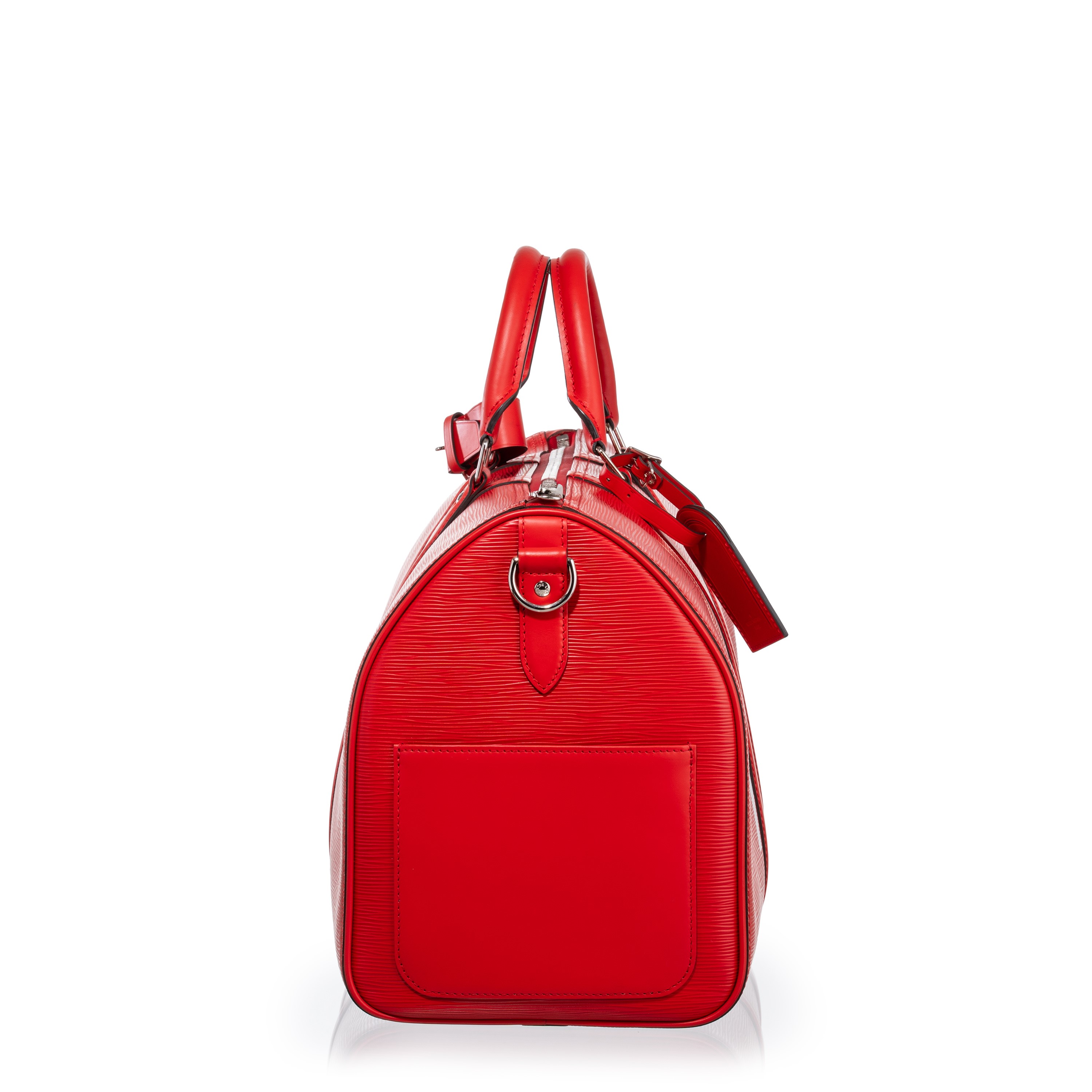 LOUIS VUITTON KEEPALL 45 BANDOULIÈRE LIMITED EDITION LV X SUPREME IN PELLE EPI ROSSA - 2017