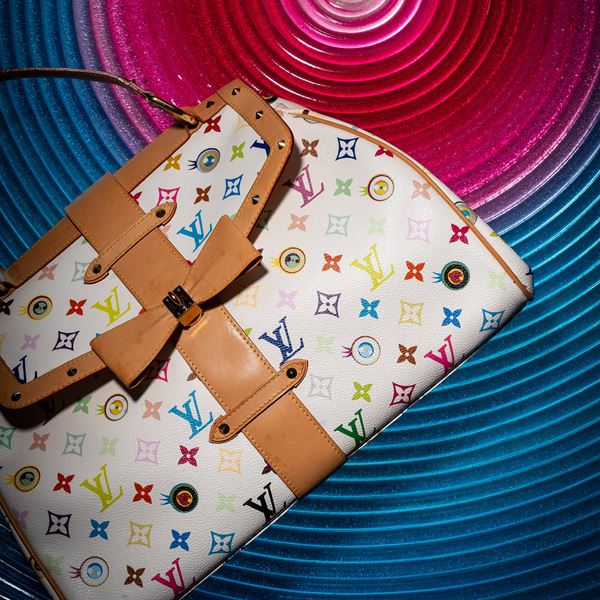LOUIS VUITTON - LOUIS VUITTON RETRO GM BY MURAKAMI LIMITED EDITION N° 490 COLLECTION EYE LOVE YOU - 2003