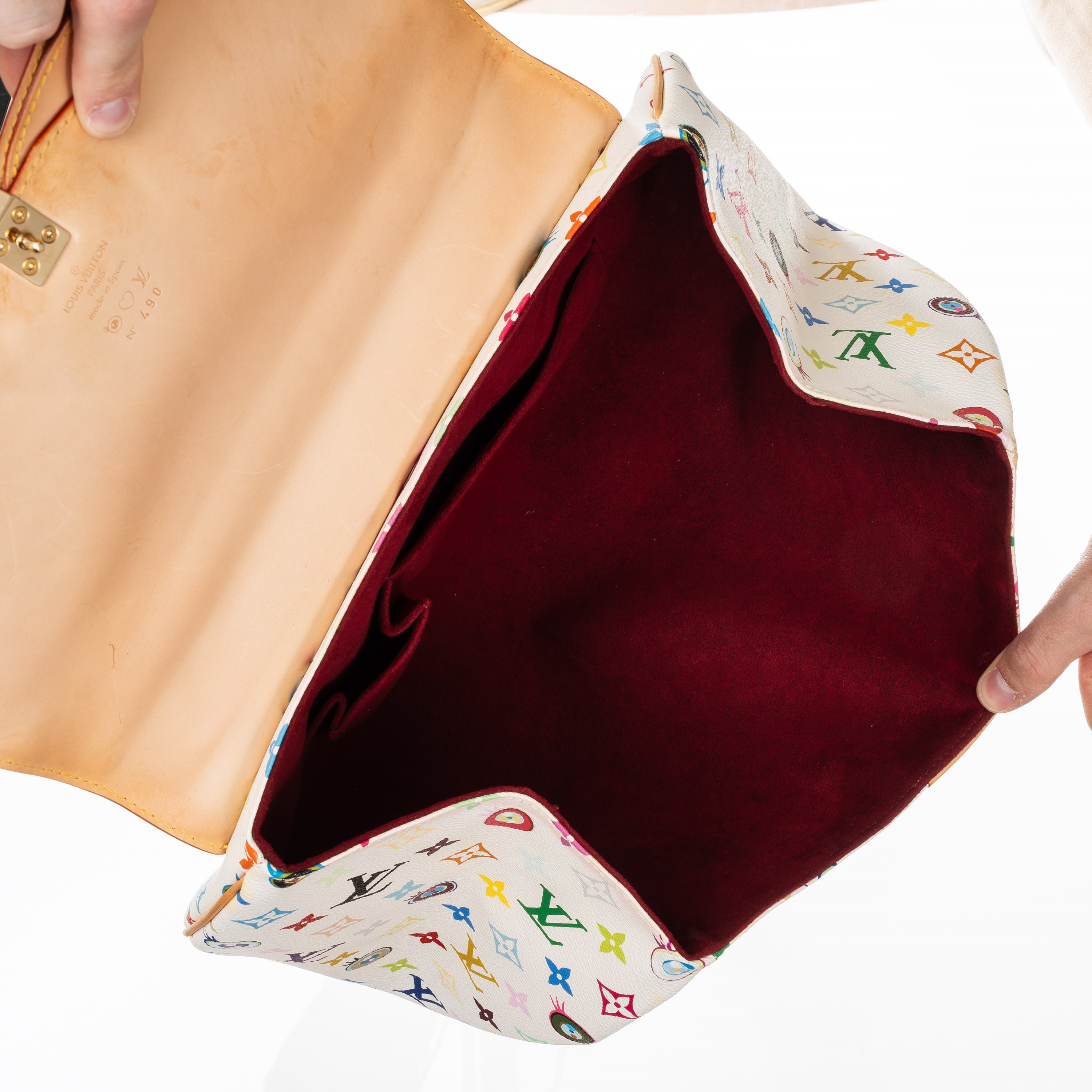 LOUIS VUITTON RETRO GM BY MURAKAMI LIMITED EDITION N° 490 COLLECTION EYE LOVE YOU - 2003