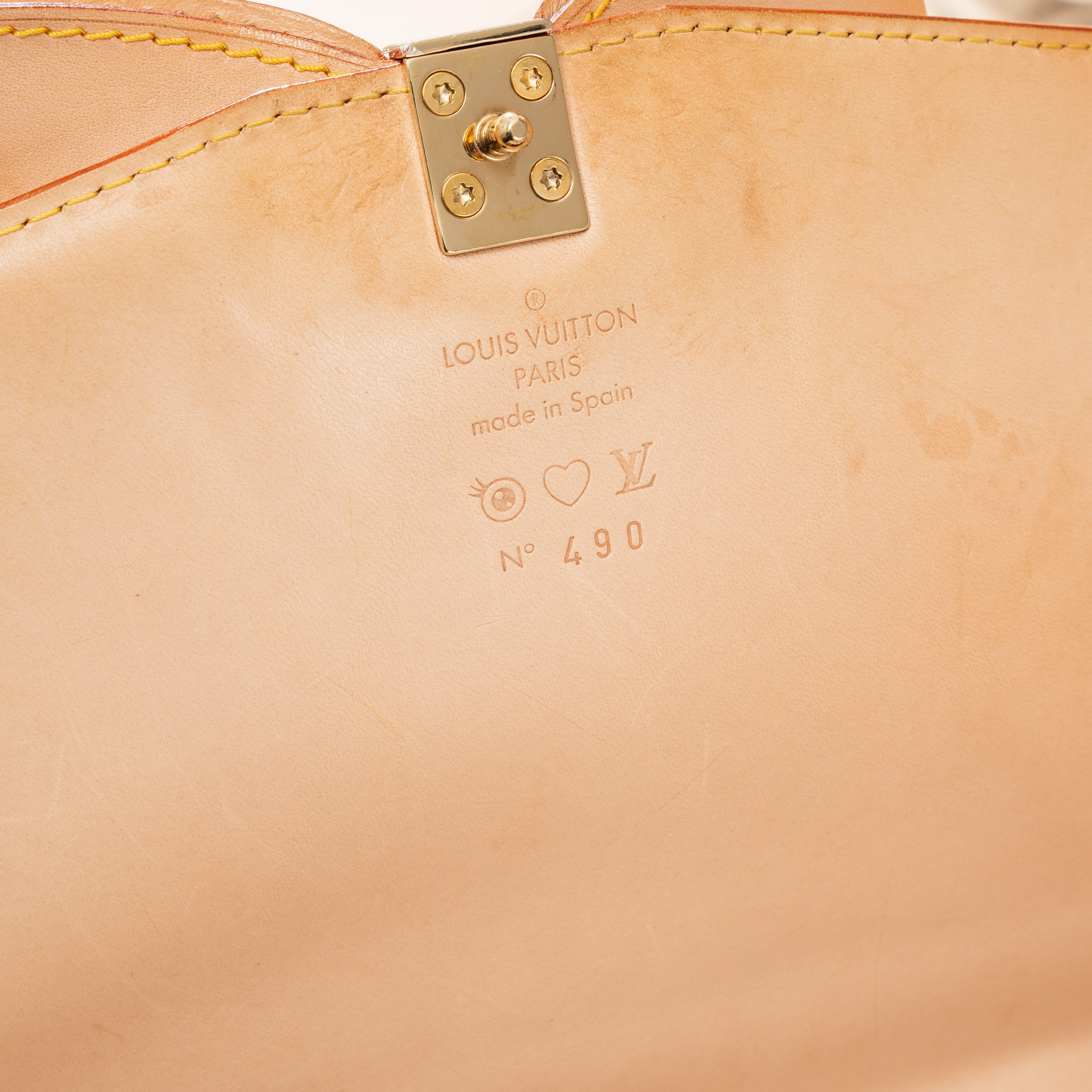 LOUIS VUITTON RETRO GM BY MURAKAMI LIMITED EDITION N° 490 COLLECTION EYE LOVE YOU - 2003