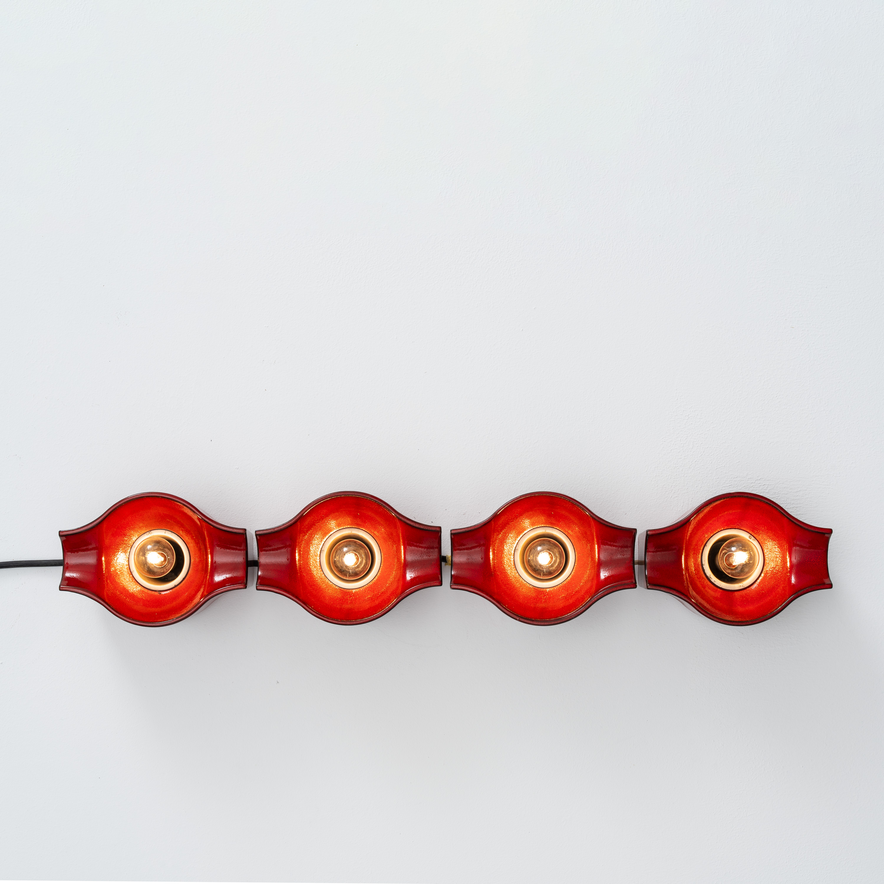 CARI ZALLONI, SET QUATTRO APPLIQUE “SPUTNIK”