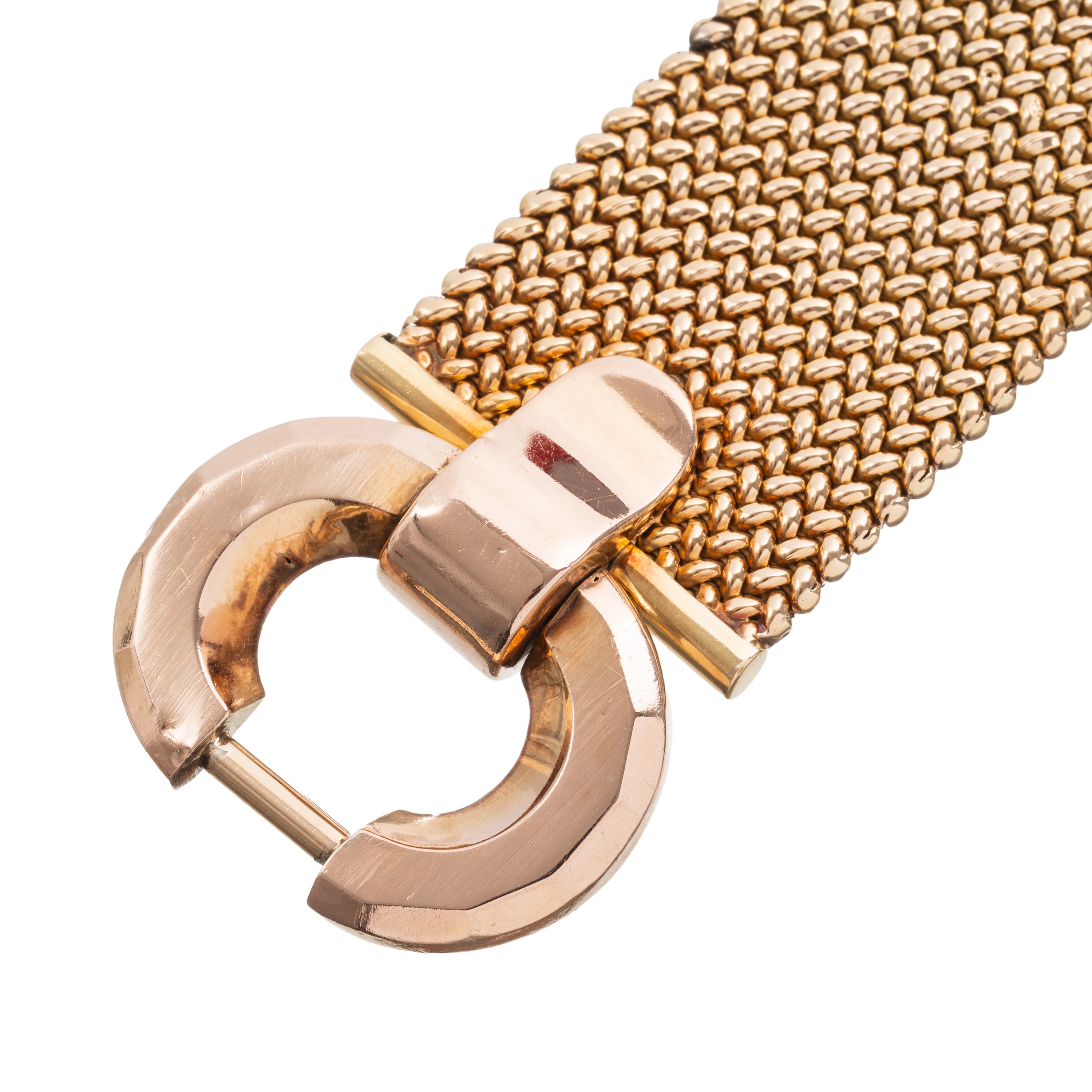 BRACCIALE IN ORO GIALLO 18 KT MARCHIO FASCIO LITTORIO