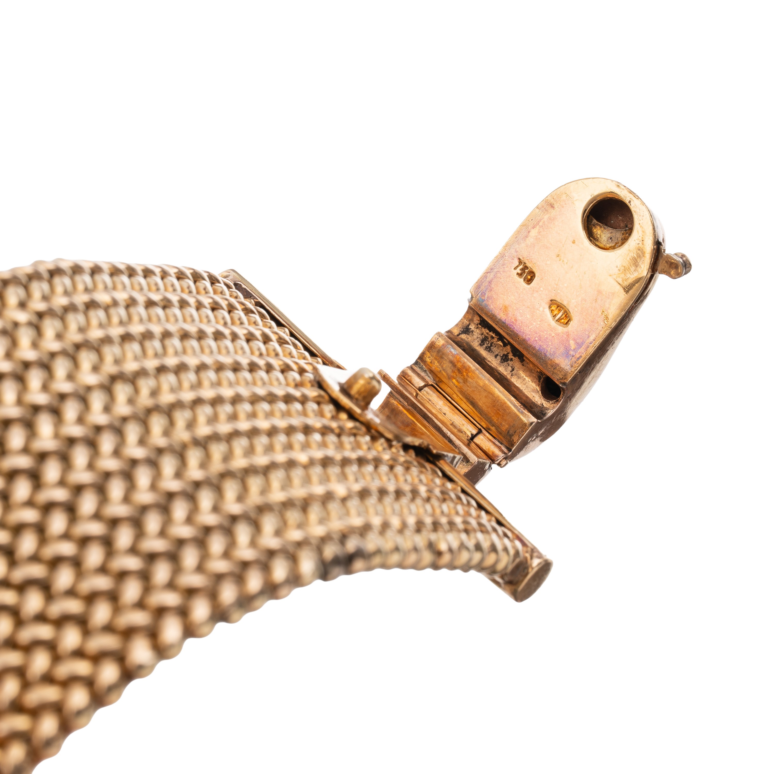 BRACCIALE IN ORO GIALLO 18 KT MARCHIO FASCIO LITTORIO