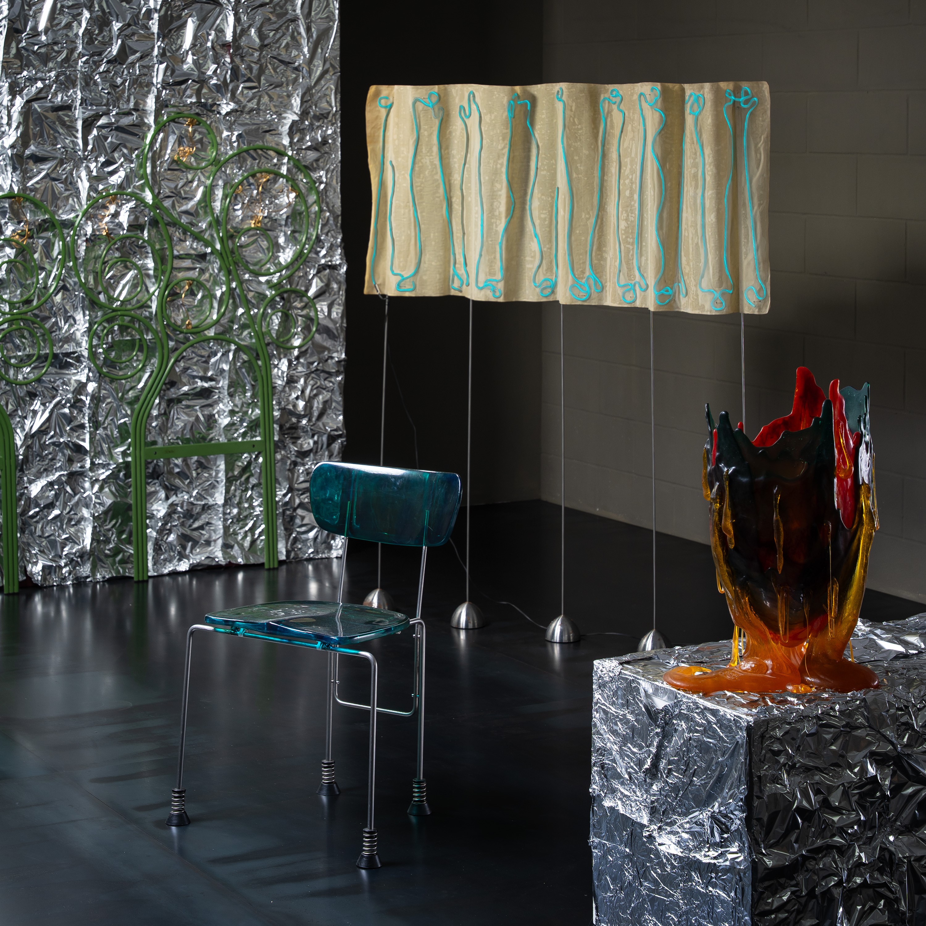 GAETANO PESCE, SEDIA 'BROADWAY'