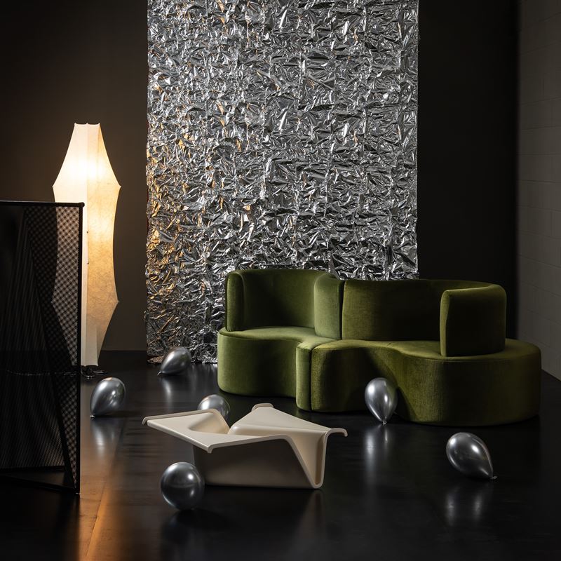 VERNER PANTON, DIVANO 'CLOVERLEAF'