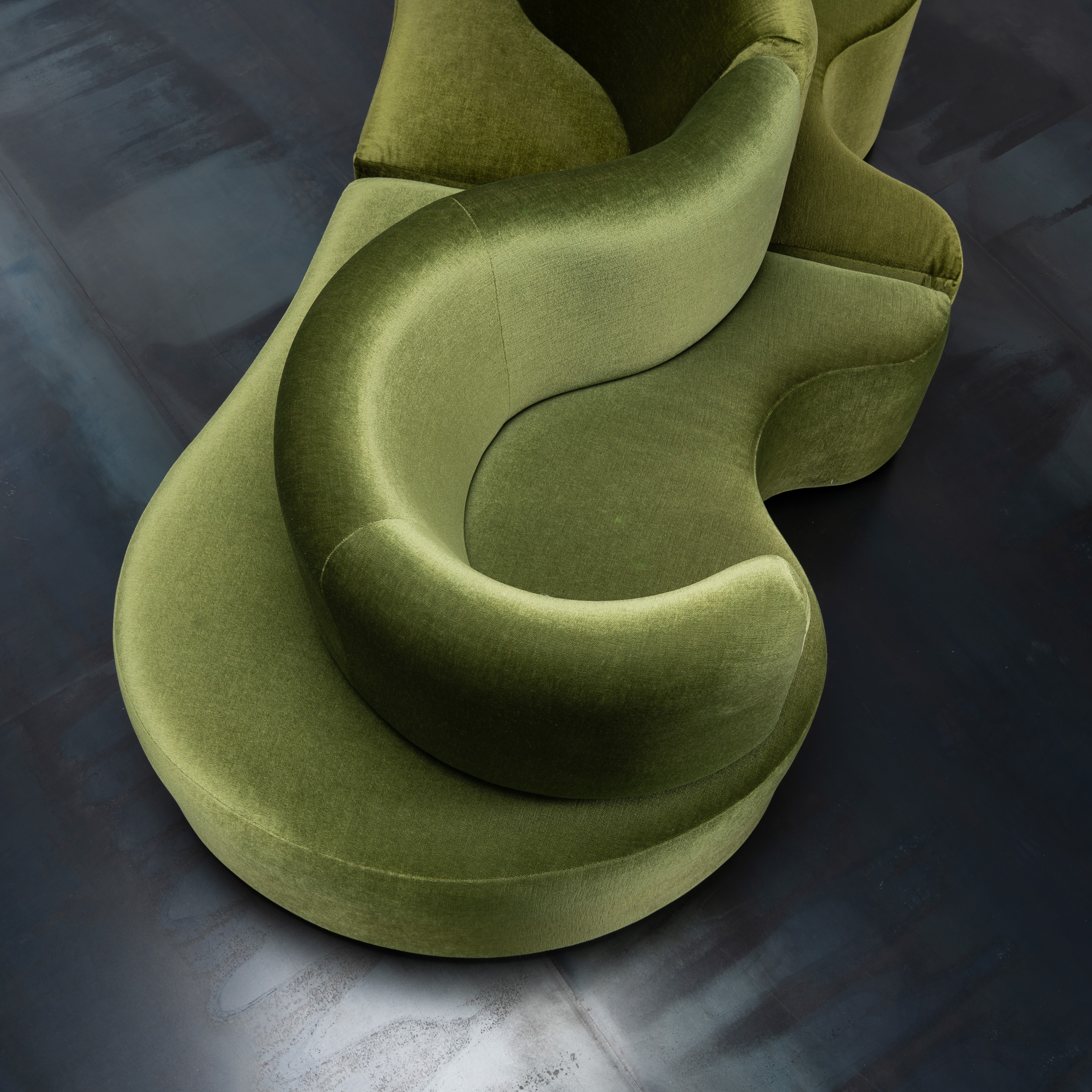 VERNER PANTON, DIVANO 'CLOVERLEAF'