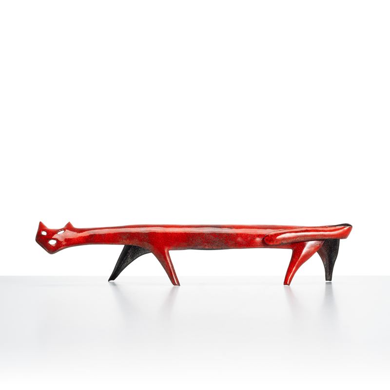 GIO PONTI E PAOLO DE POLI, SCULTURA 'GATTO'