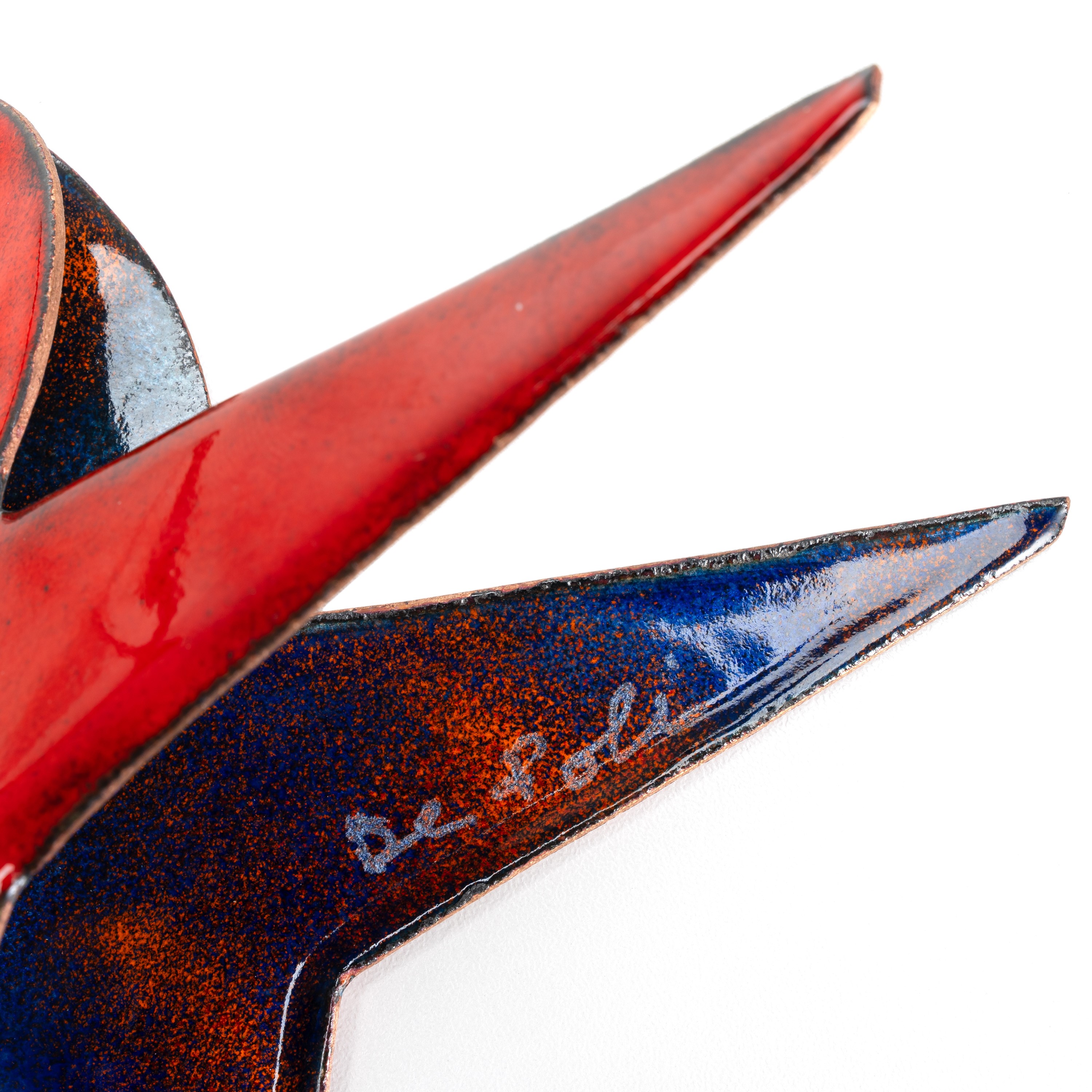 GIO PONTI E PAOLO DE POLI, SCULTURA 'COPPIA DI UCCELLINI'
