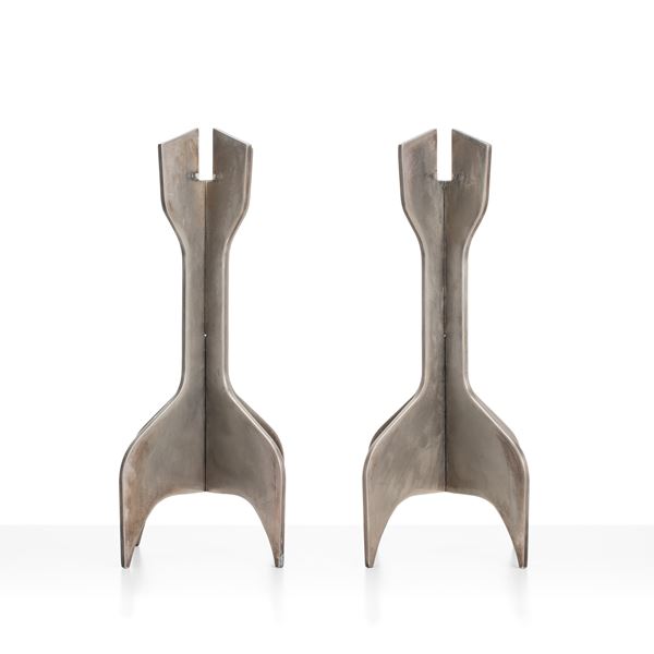 Marcel Breuer - MARCEL BREUER, COPPIA CANDELIERI