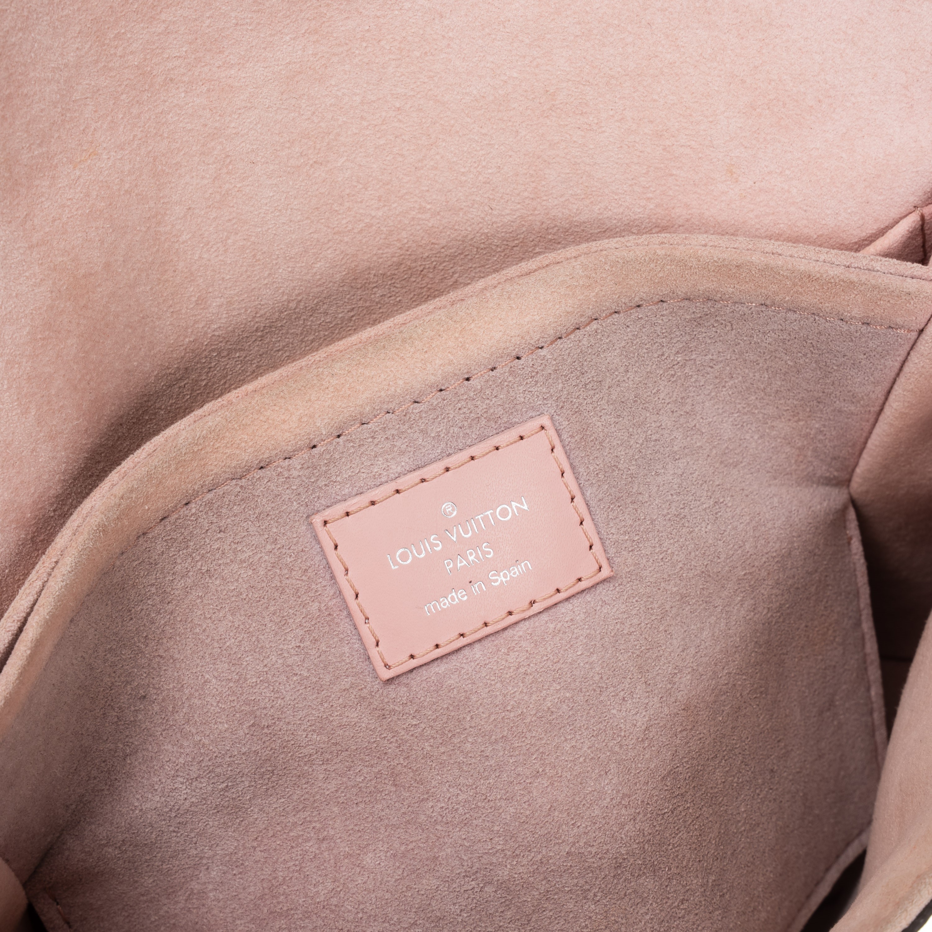 LOUIS VUITTON SAINT MICHEL IN TELA MONOGRAM E PELLAME EPI ROSA, PHW - 2017