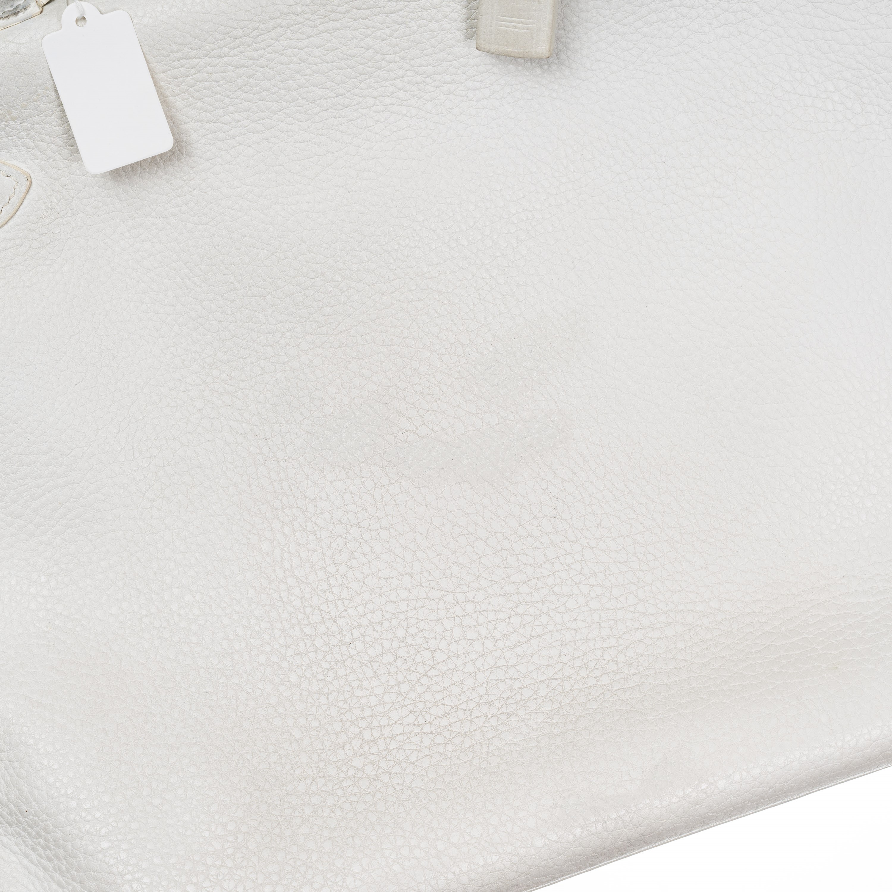 HERMÈS KELLY 40 RETOURNÉ CLEMENCE COLORE BIANCO PHW - 2007