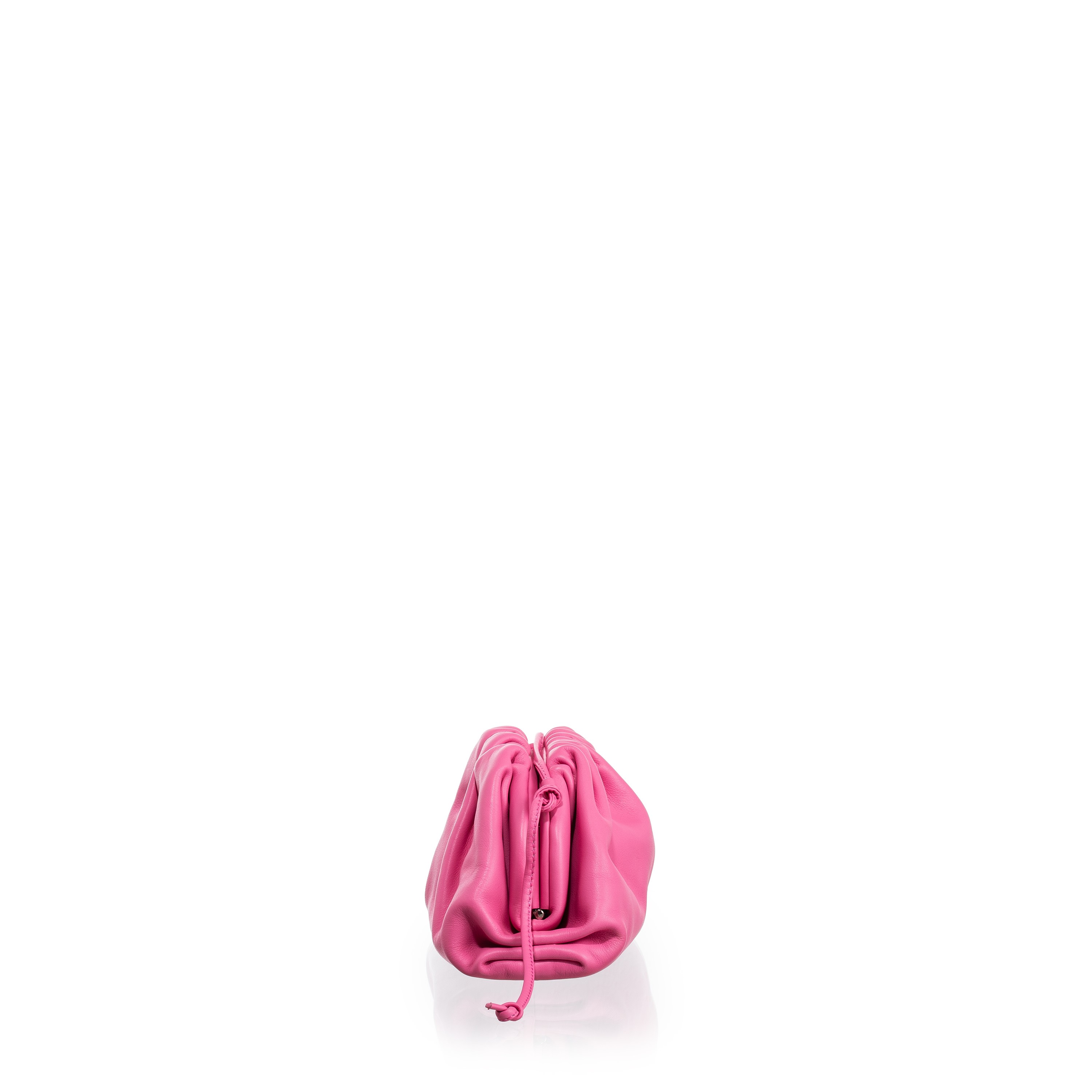 BOTTEGA VENETA MINI POUCH ROSA CON TRACOLLA