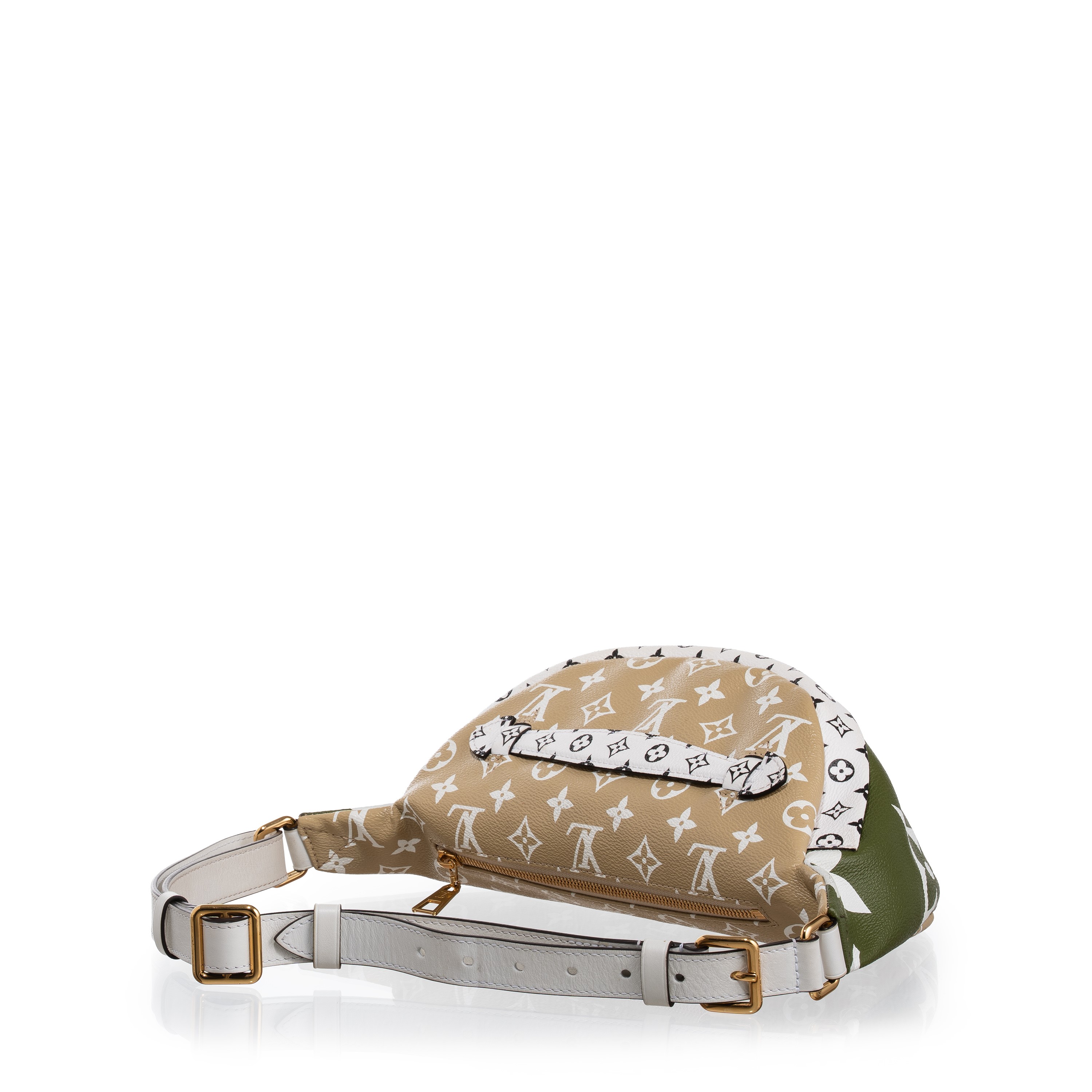 LOUIS VUITTON BUMBAG MONOGRAM E MONOGRAM GIANT MULTICOLORE GHW - 2019
