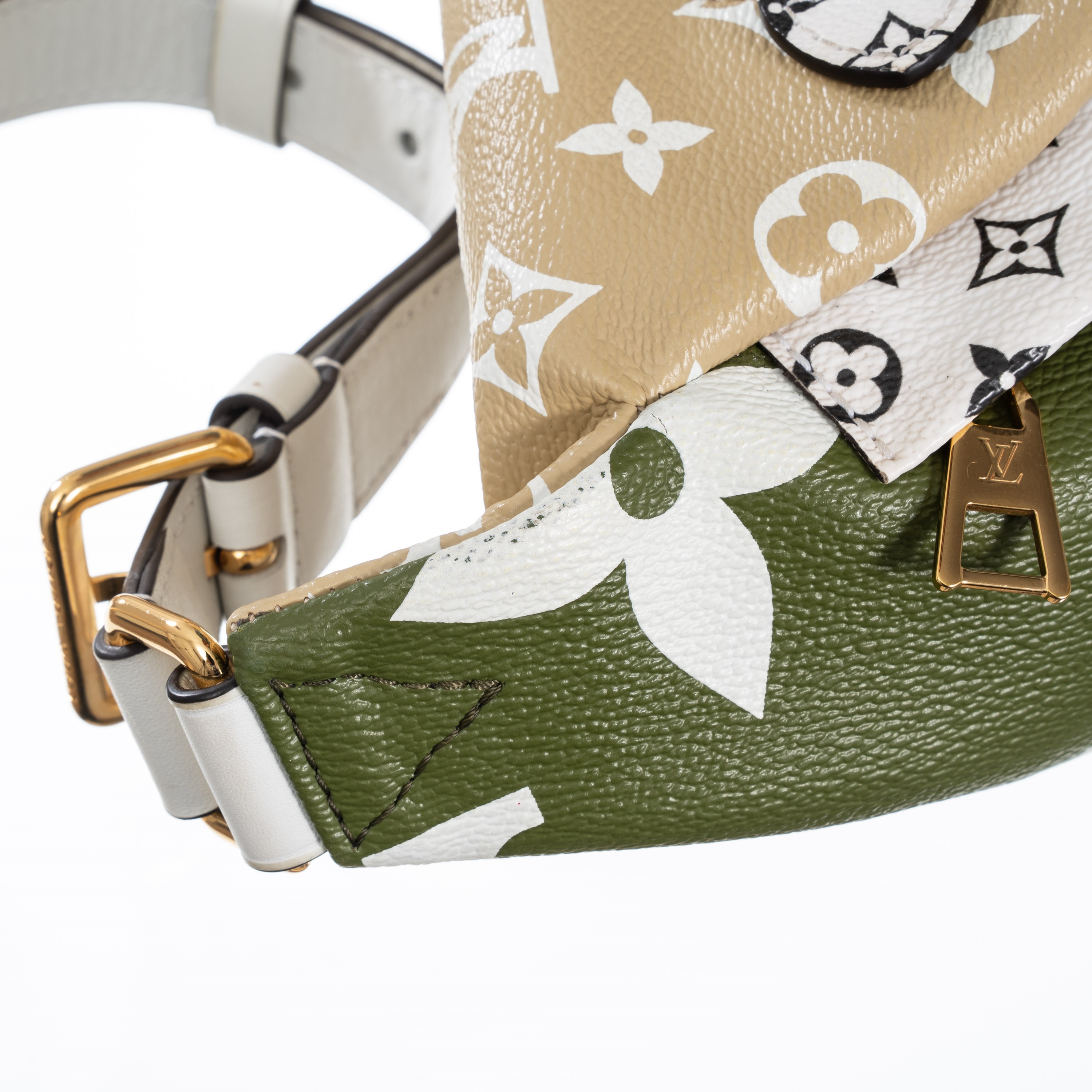 LOUIS VUITTON BUMBAG MONOGRAM E MONOGRAM GIANT MULTICOLORE GHW - 2019