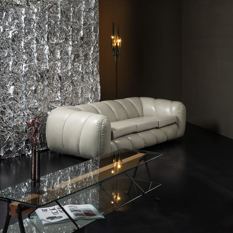 VIVAI DEL SUD, DIVANO A TRE POSTI 'CANDY'