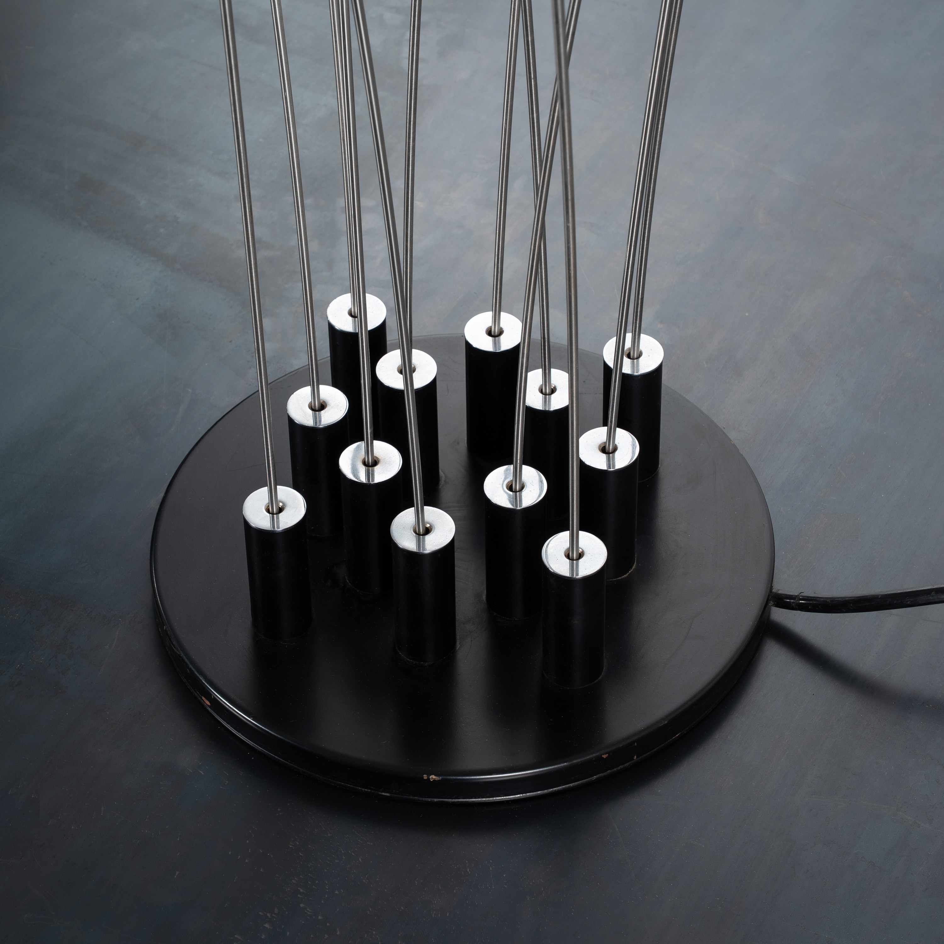 SERGIO MOSCHENI, LAMPADA DA TERRA 'EURO LAMP'