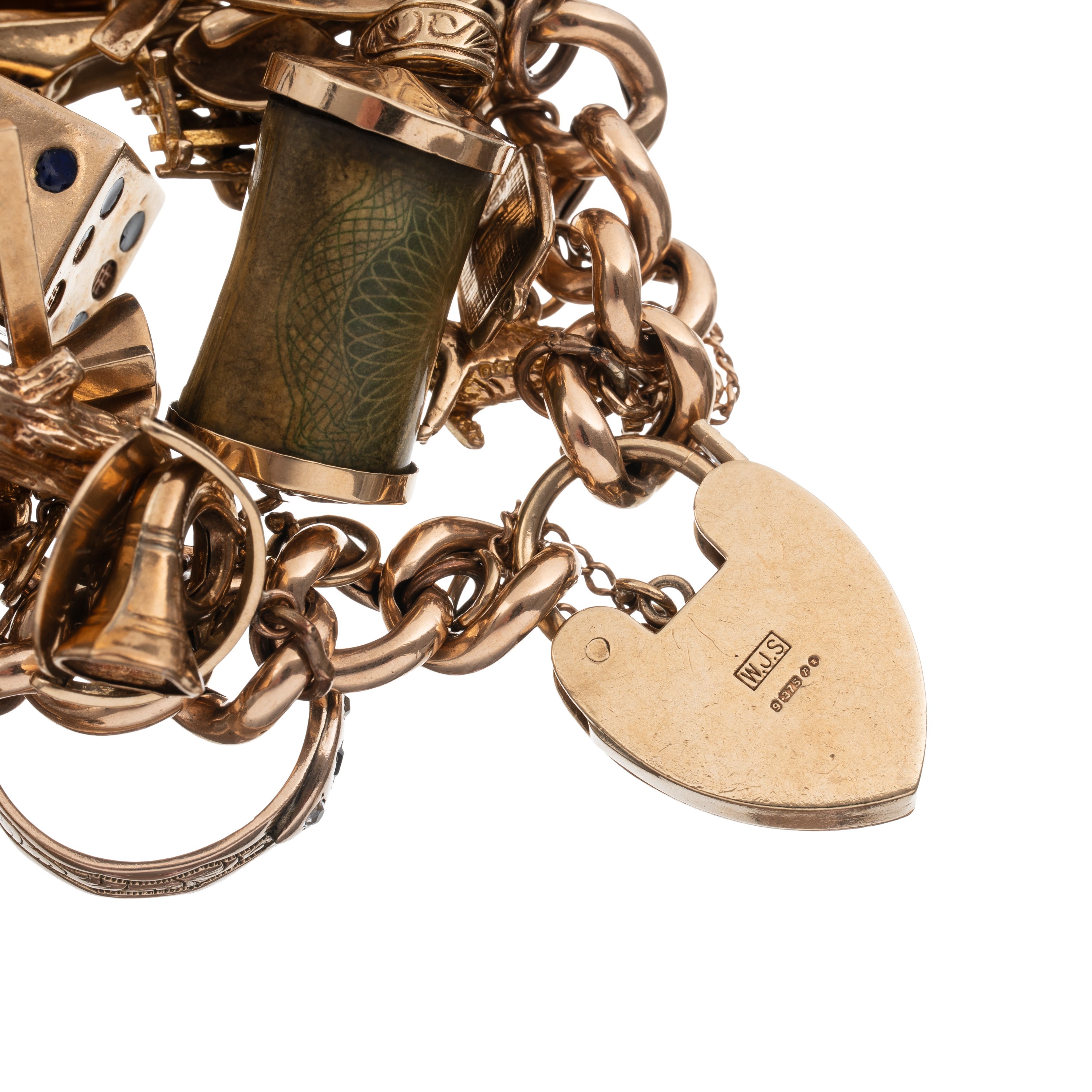 BRACCIALE IN ORO GIALLO CON CHARMS