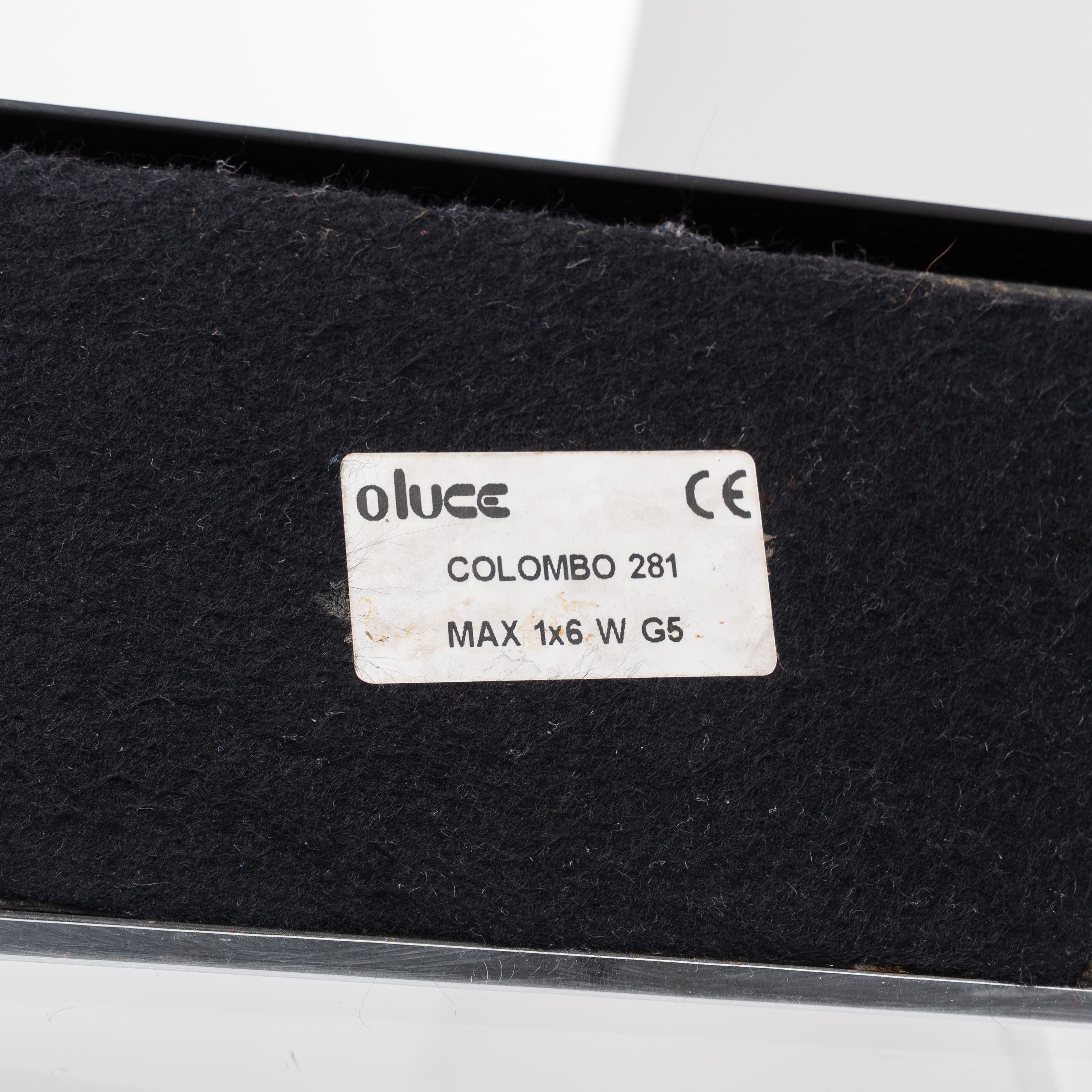 JOE COLOMBO, LAMPADA DA TAVOLO 281 'ACRILICA'