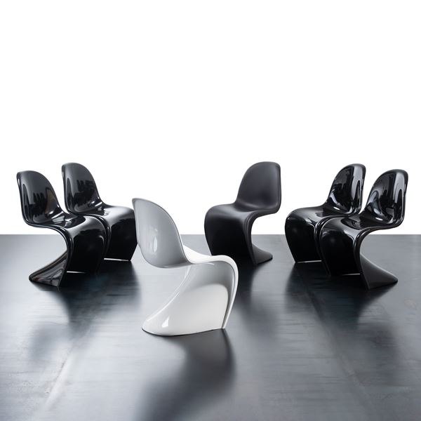 Verner Panton - VERNER PANTON, SEI SEDIE 'PANTON'