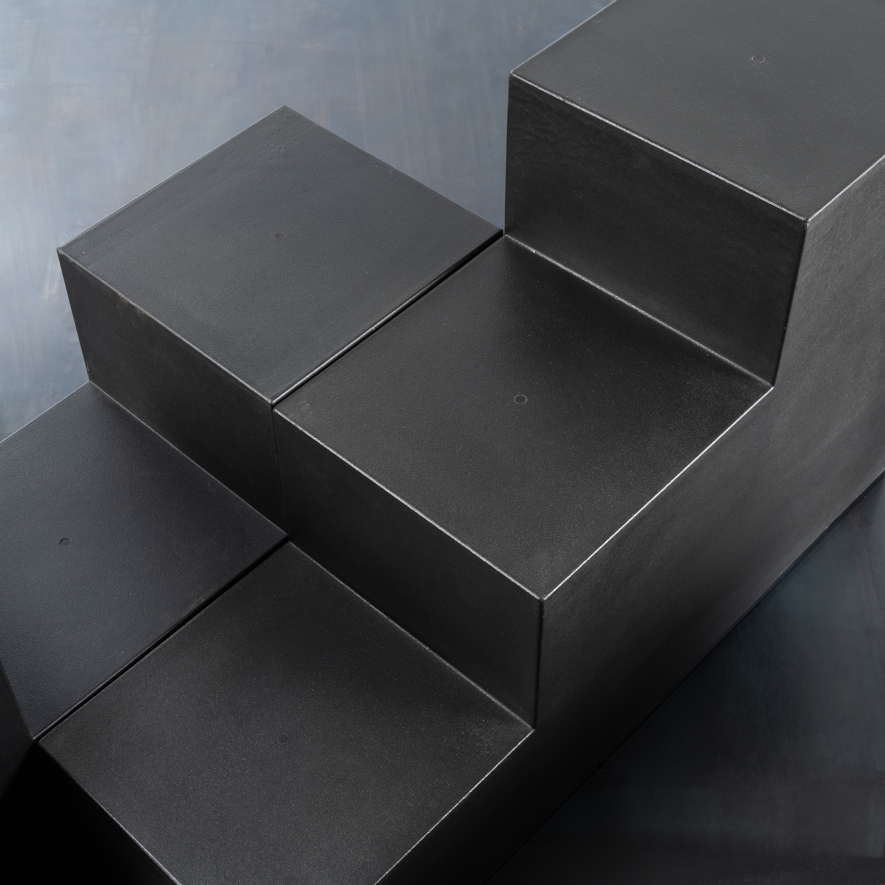 MARIO BELLINI, TRE ELEMENTI 'SCACCHI'